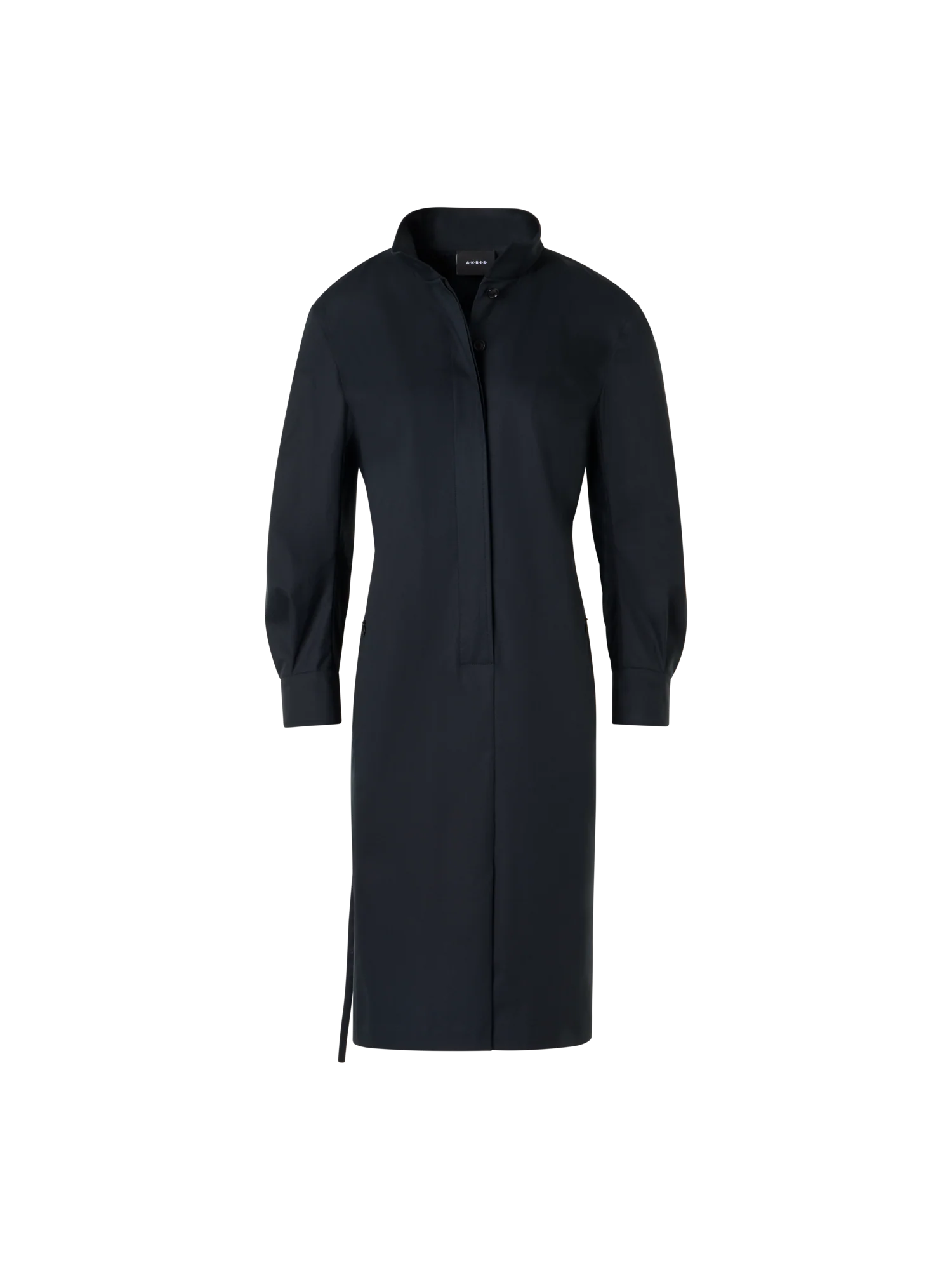Cotton Gabardine Shirt Dress