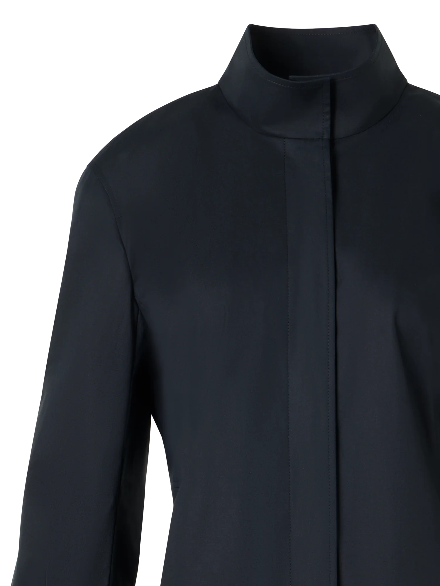 Cotton Gabardine Shirt Dress - Image 3