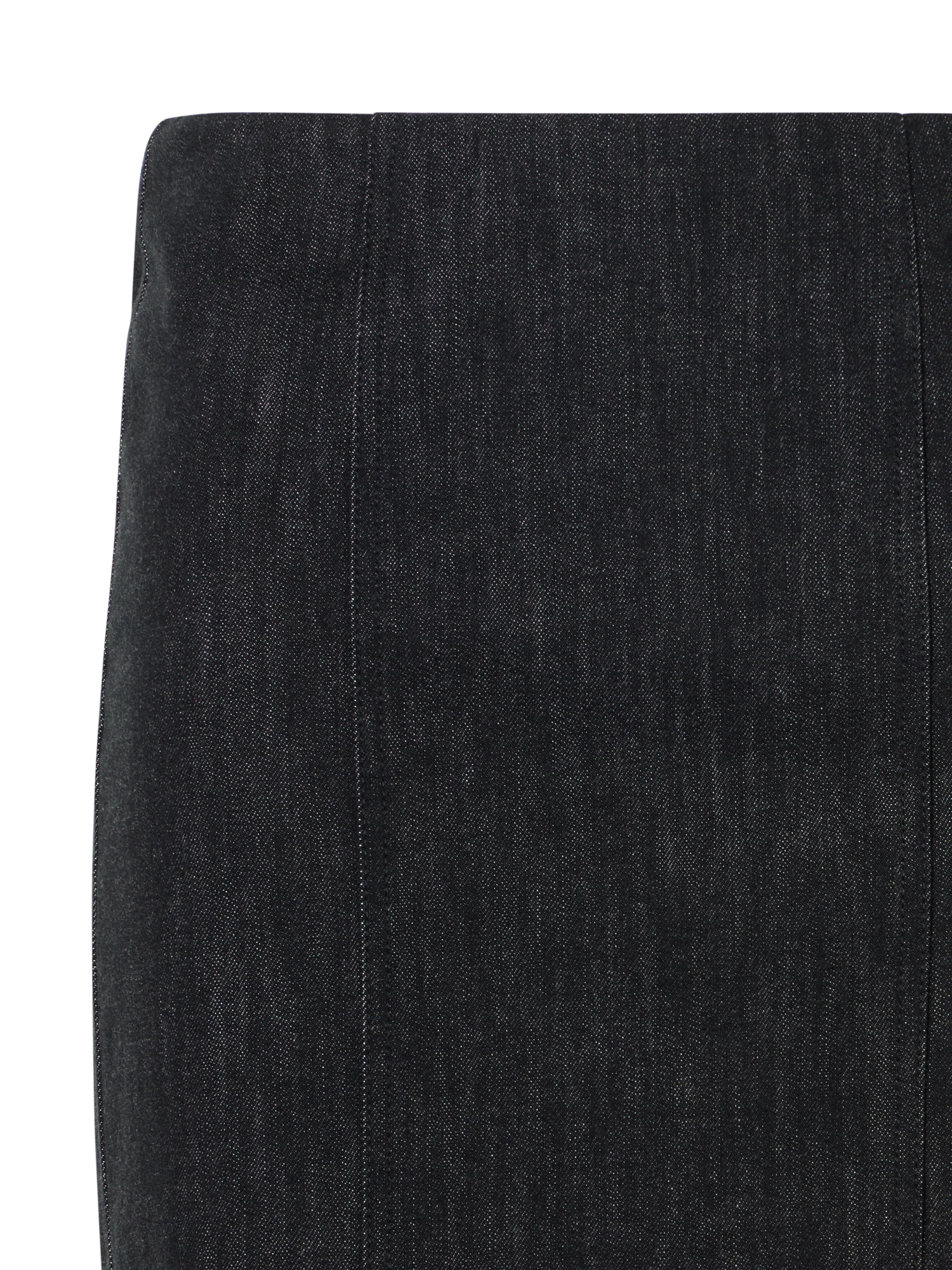 Denim Pencil Skirt - Image 3
