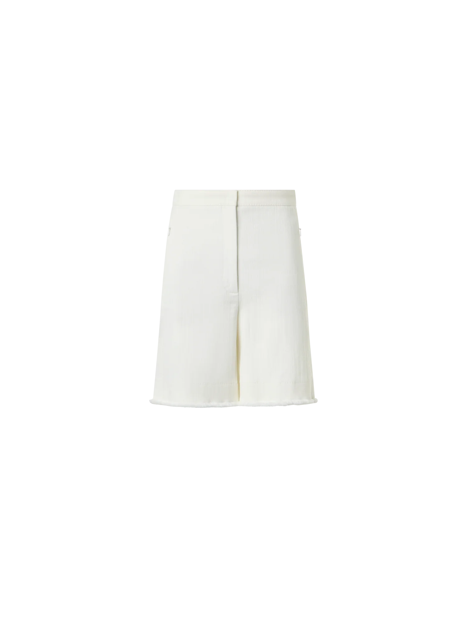 Filia Cotton Stretch Denim Bermuda Shorts