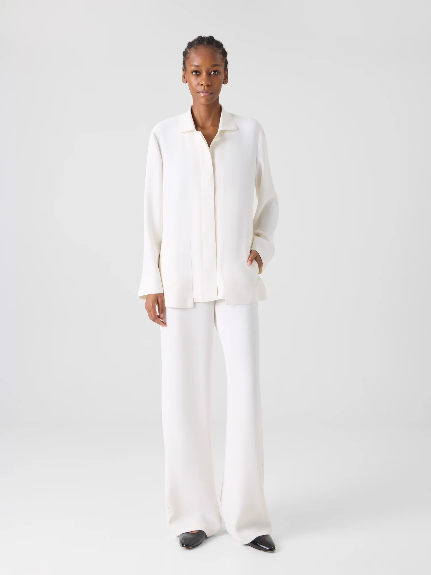 Filibert Relaxed Pants with Elastic Waist - Image 2