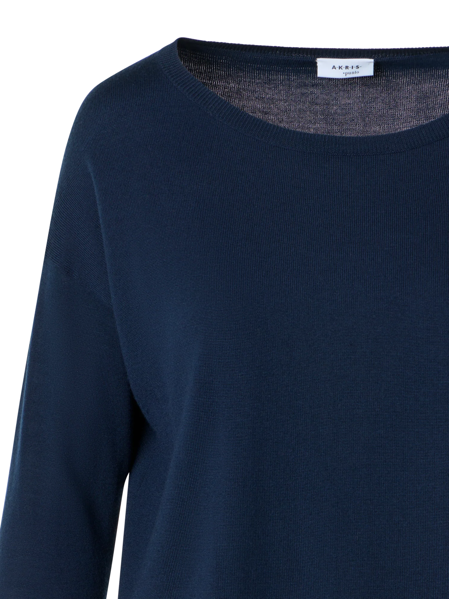 Fine Merino Wool Signature Knit Sweater - Image 4