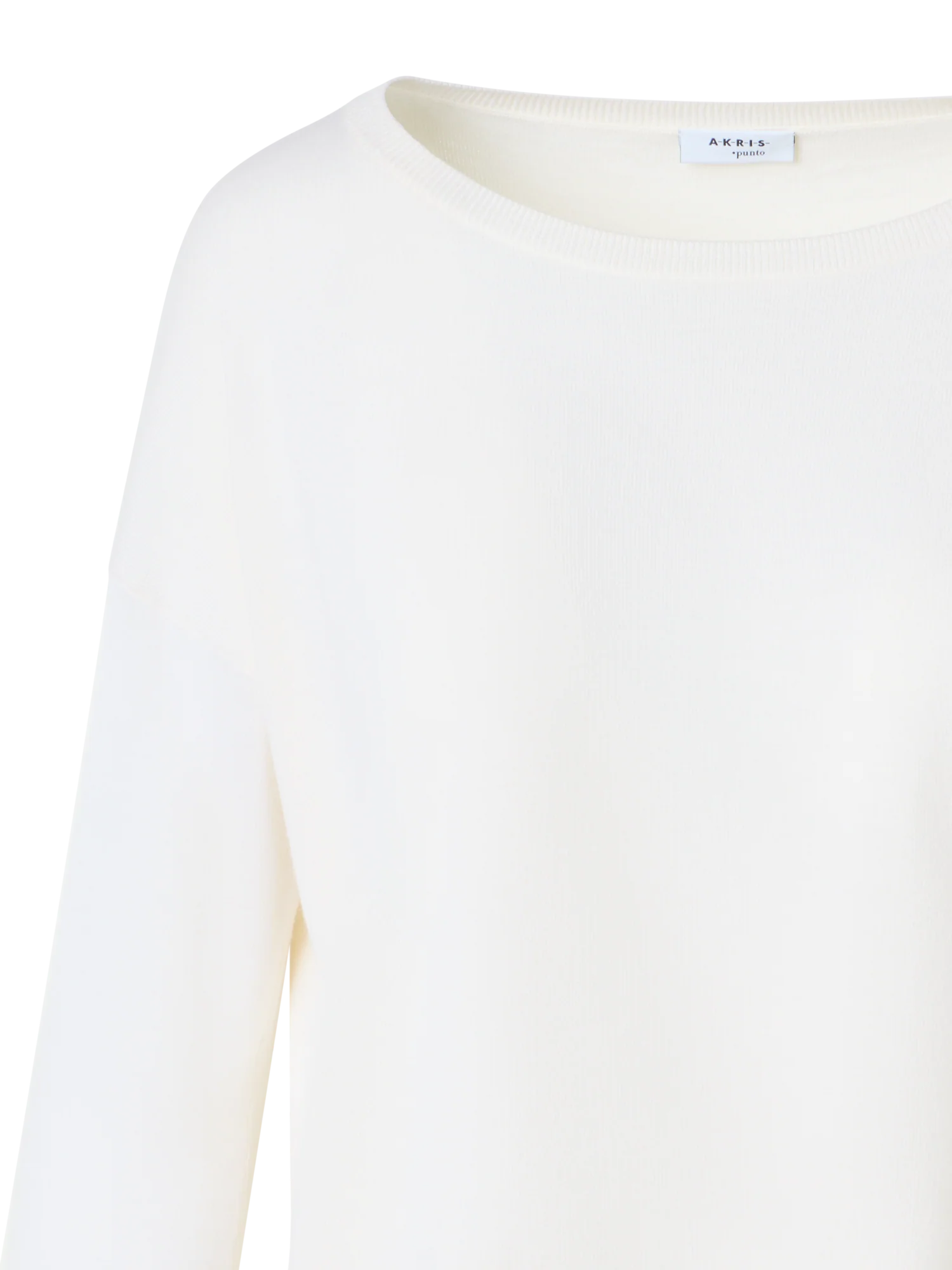 Fine Merino Wool Signature Knit Sweater - Image 3
