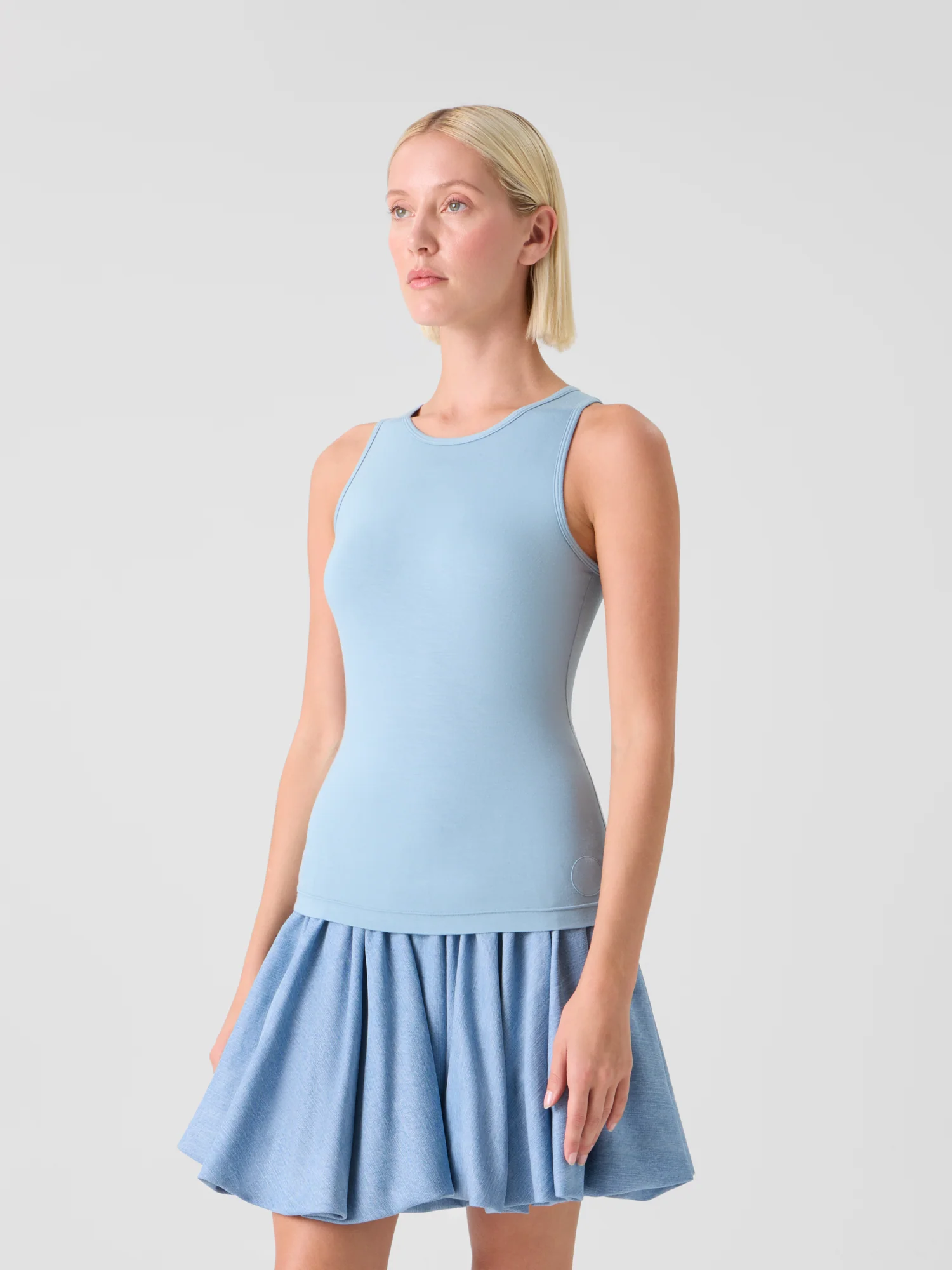 Fitted Speedo Top in Stretch Modal Jersey - Image 4