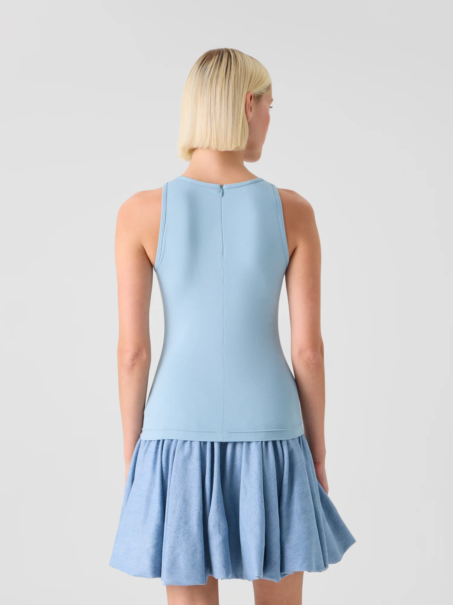 Fitted Speedo Top in Stretch Modal Jersey - Image 7
