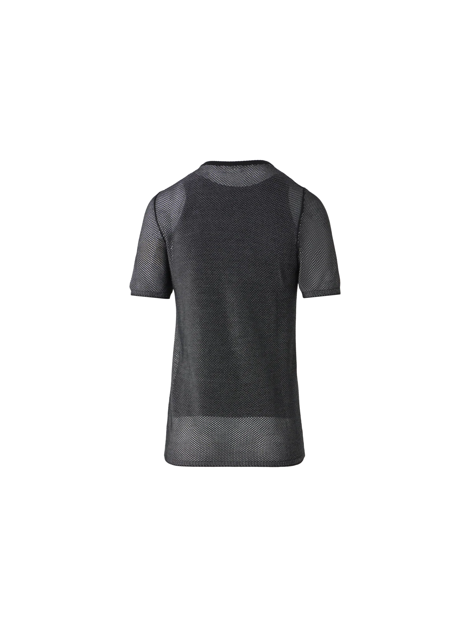 Fitted Two Tone Grid Sweater in Silk - Image 5