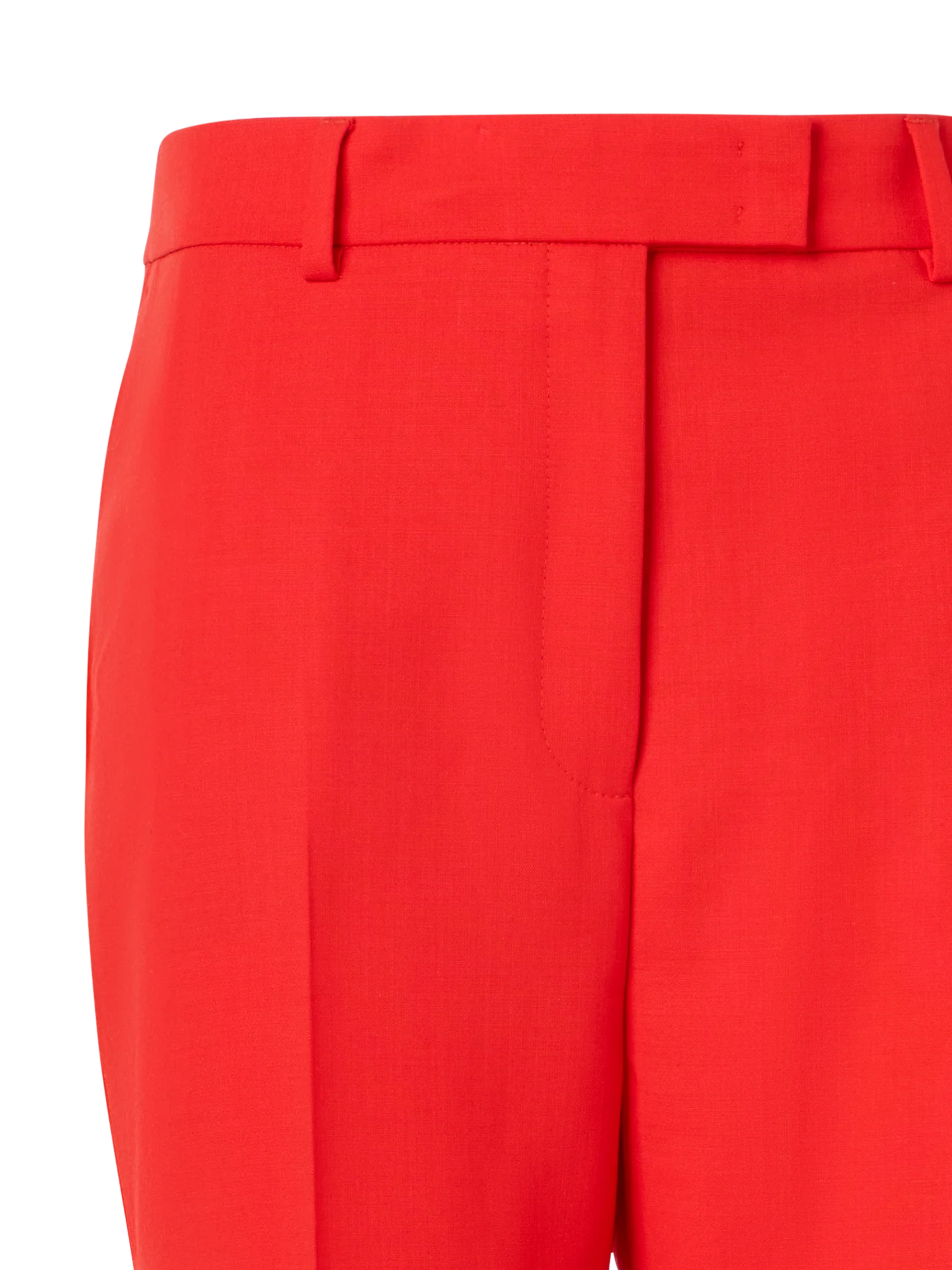 Flavi Slim Capri Pants in Wool Double-Face - Image 3