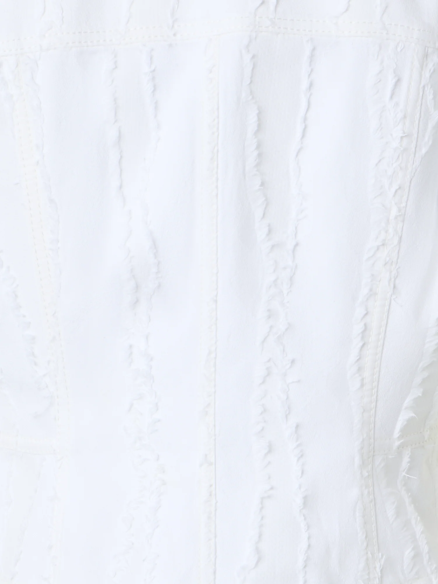 Fringed Wave Jacquard Short Jacket - Image 5