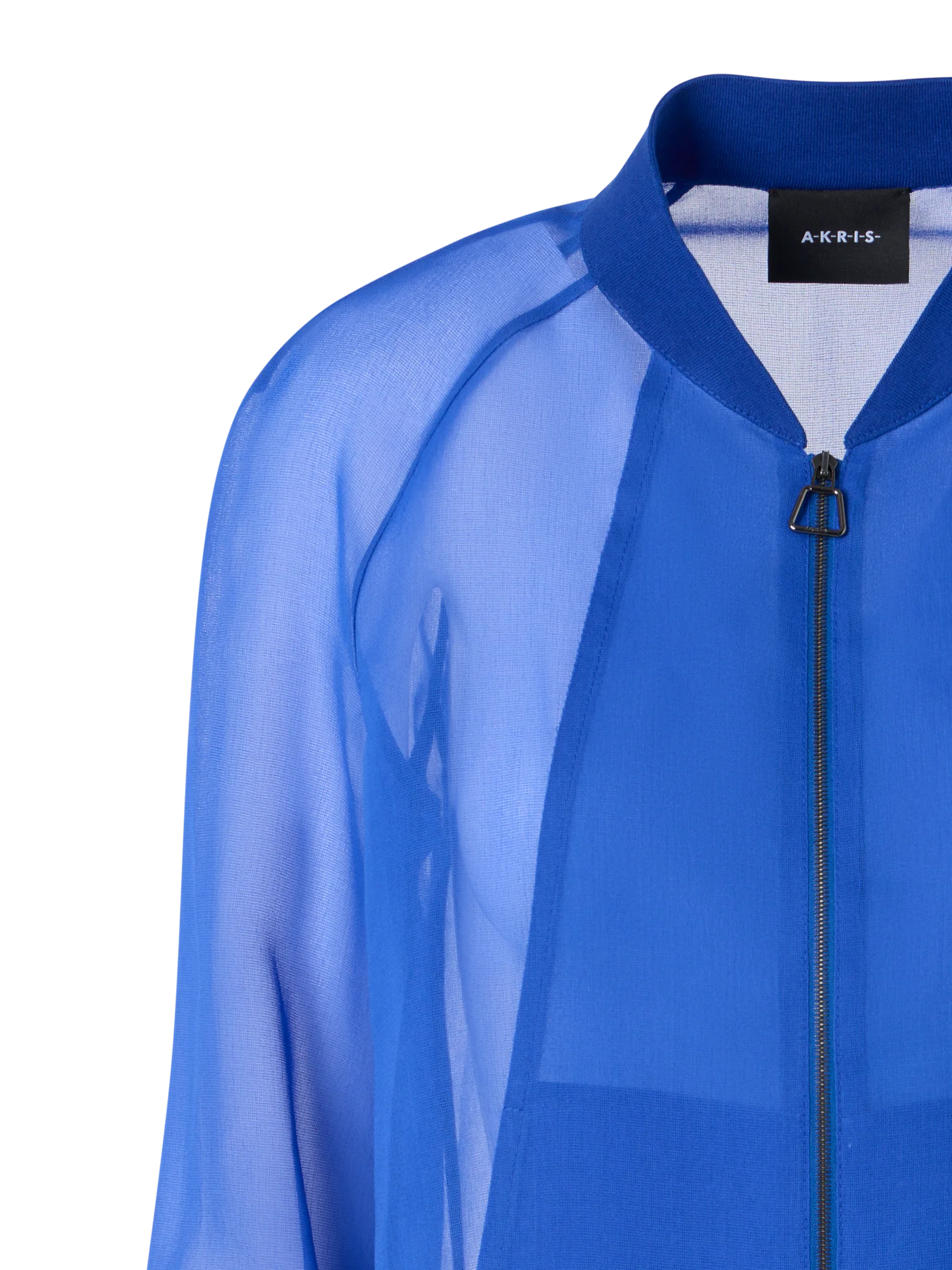Harina Lightweight Blouson in Silk Organza - Image 3