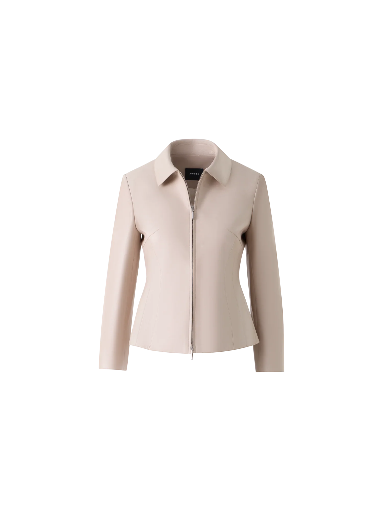 Hecate Short Fitted Leather Jacket