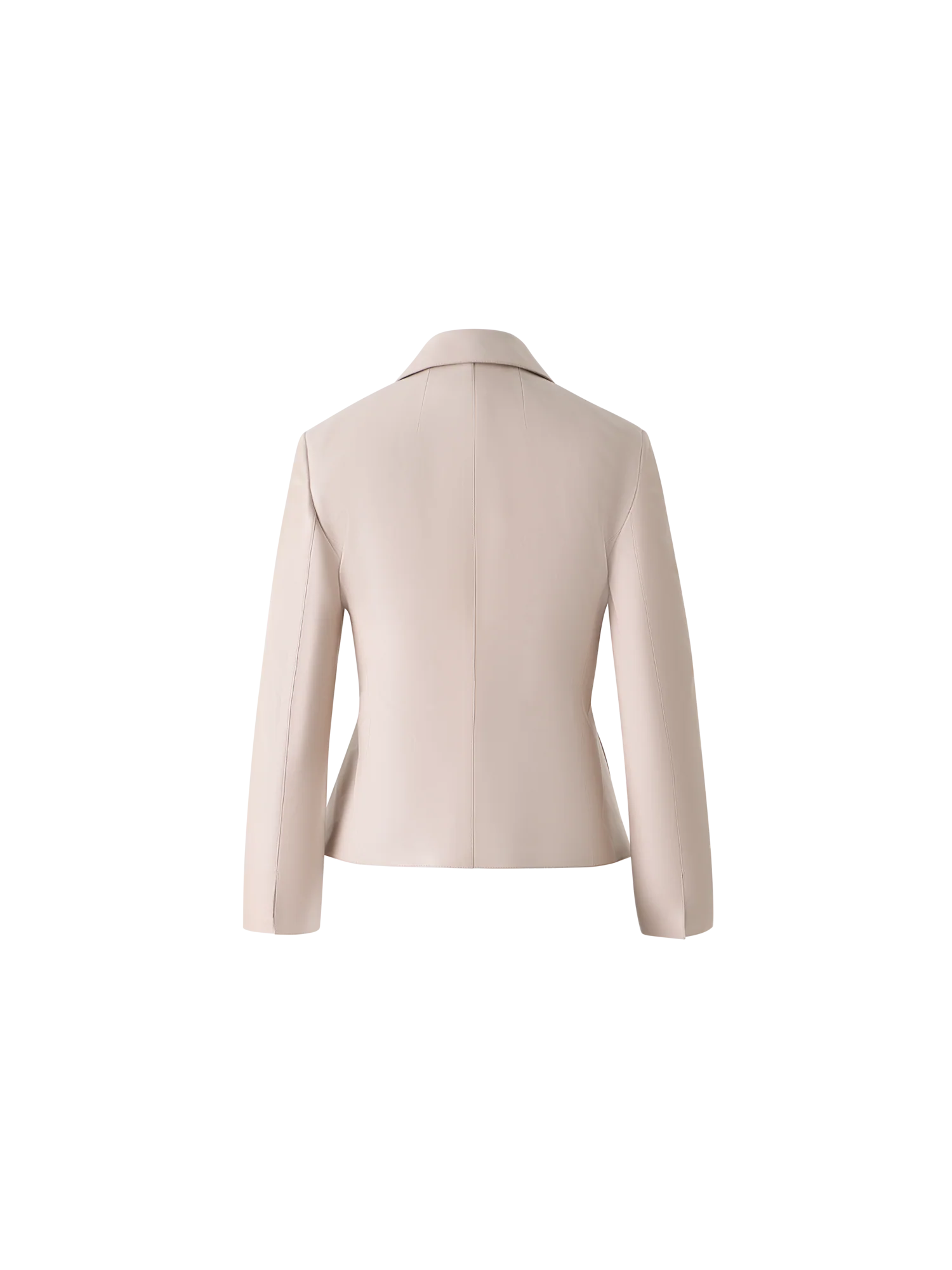 Hecate Short Fitted Leather Jacket - Image 5