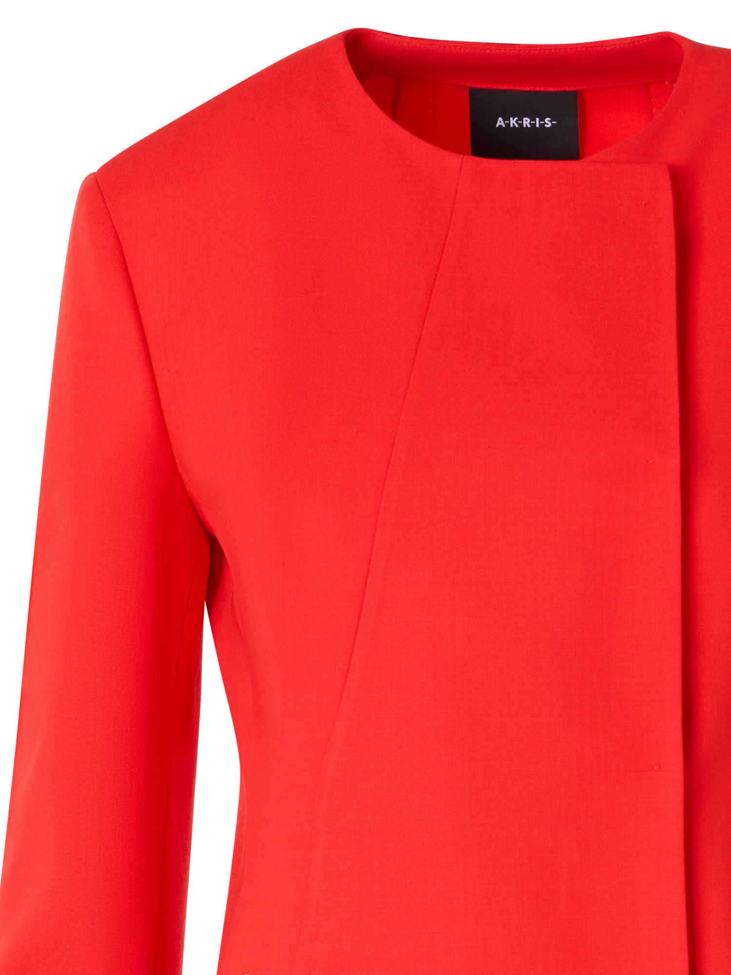 Hemil Fitted Jacket with Polygon Patchwork - Image 3