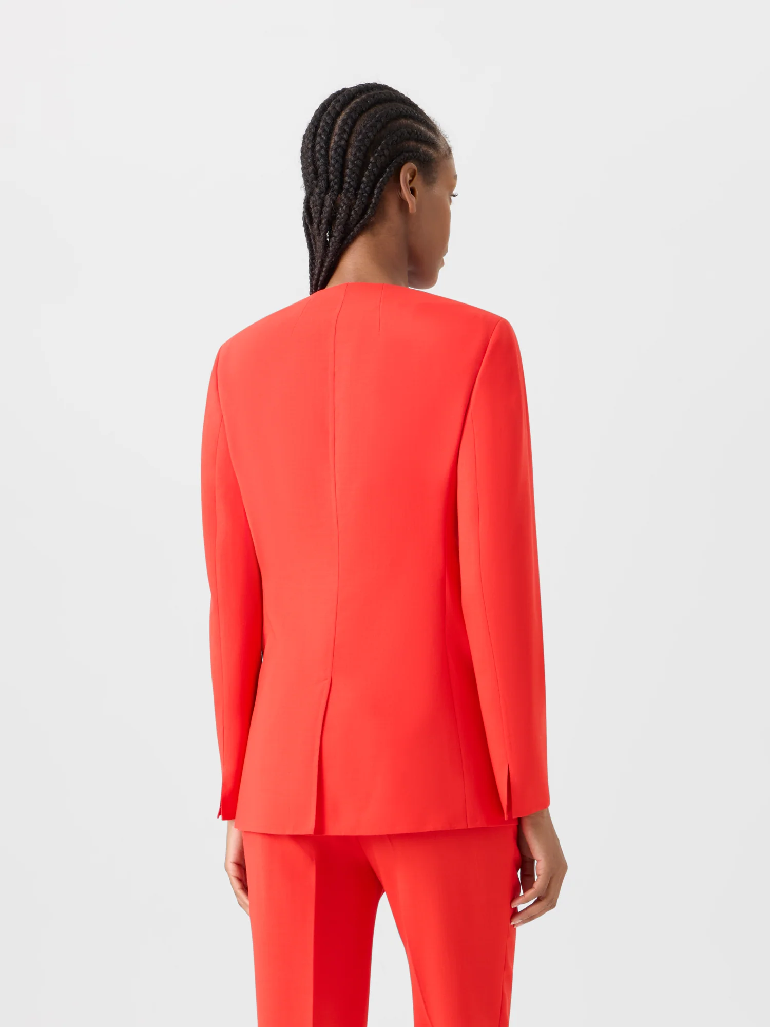 Hemil Fitted Jacket with Polygon Patchwork - Image 6