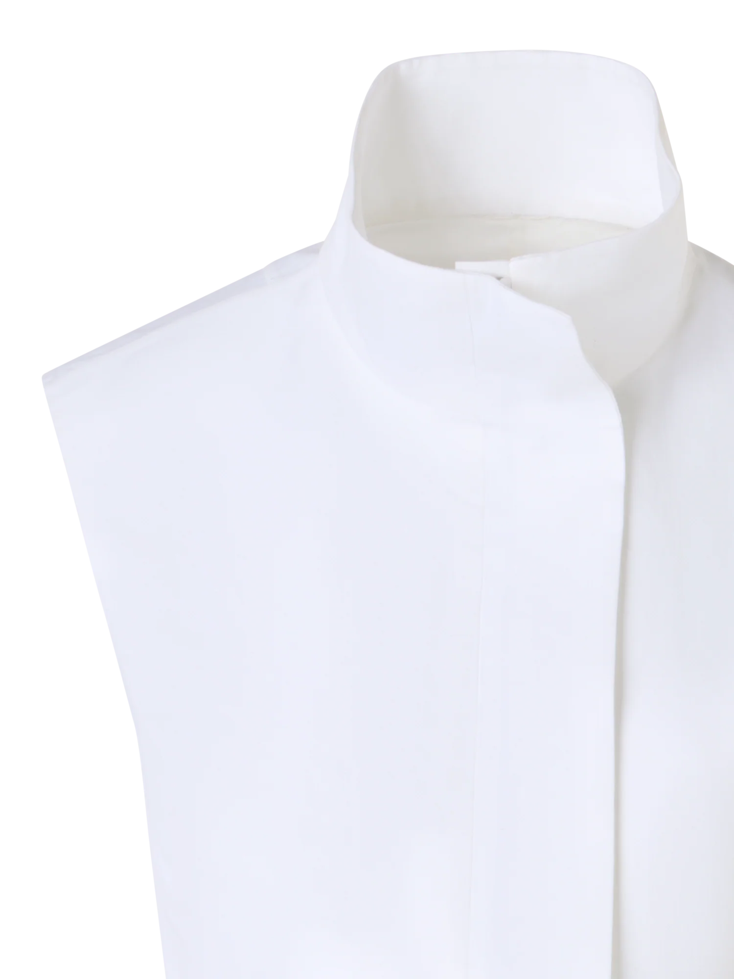 Hester Structured Short Cotton Double-Face Gilet - Image 3