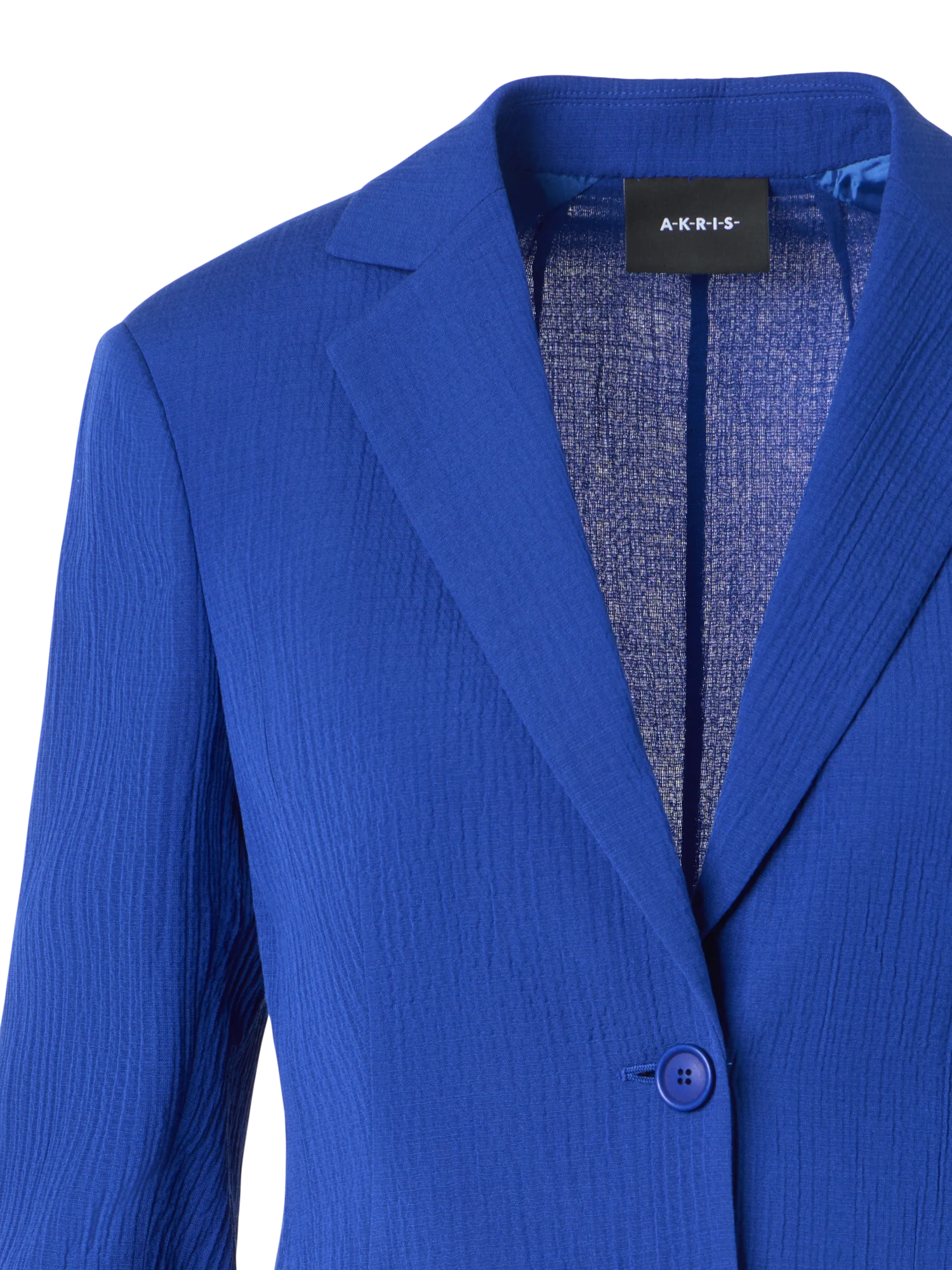 Lavino Tailored Jacket in Structured Cotton Silk - Image 3