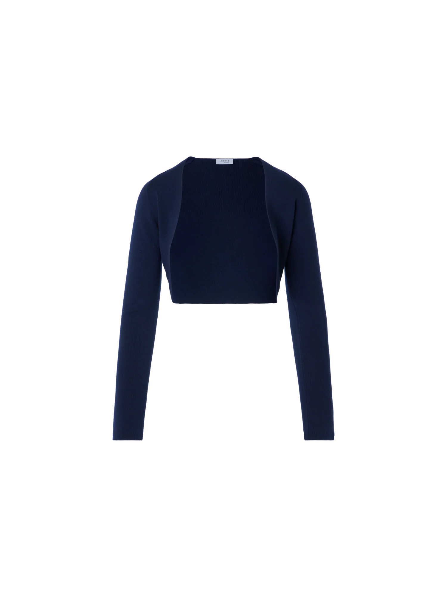 Merino Wool Cropped Bolero Cardigan
