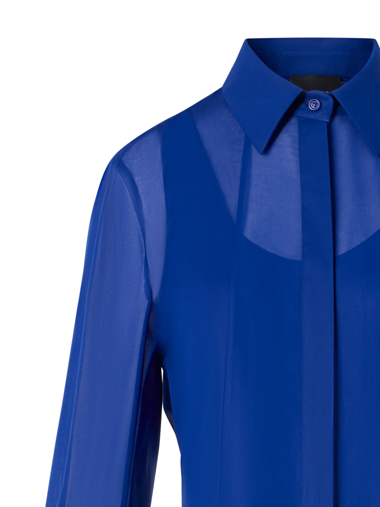 Midi A-Line Dress in Cotton Voile - Image 3