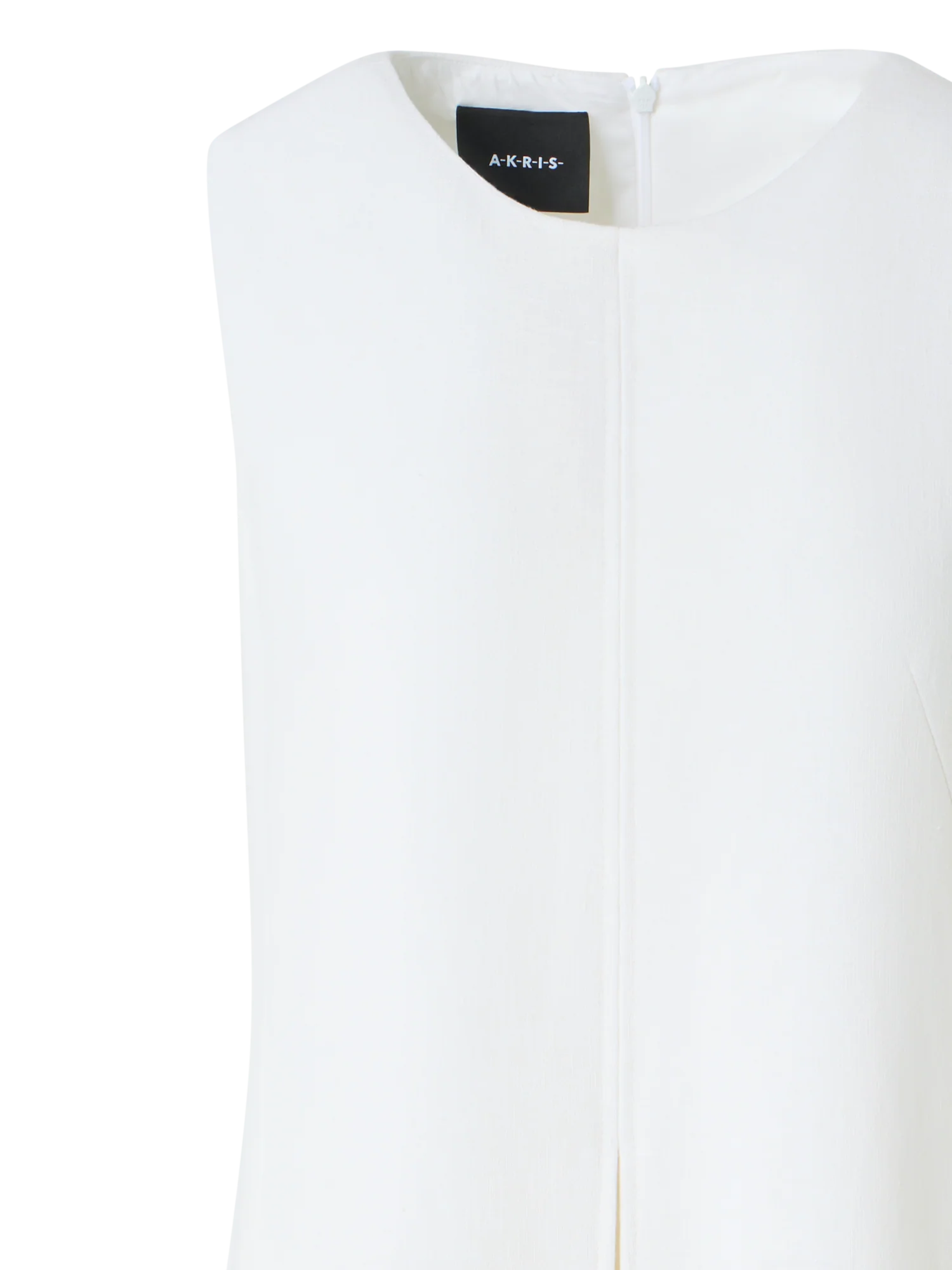Midi Dress in Linen Wool Double-Face - Image 2