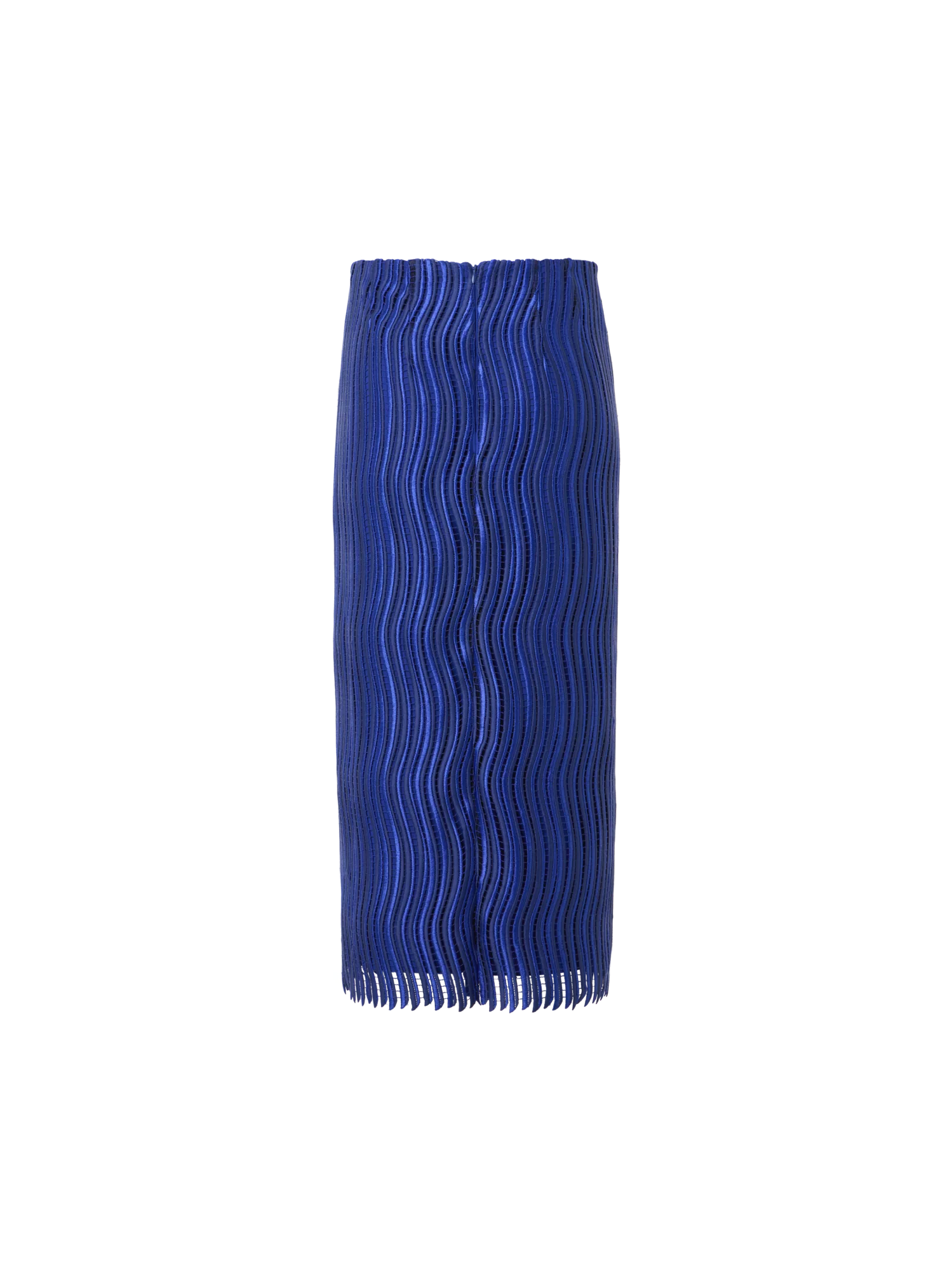 Midi Pencil Skirt in Wave Guipure - Image 6