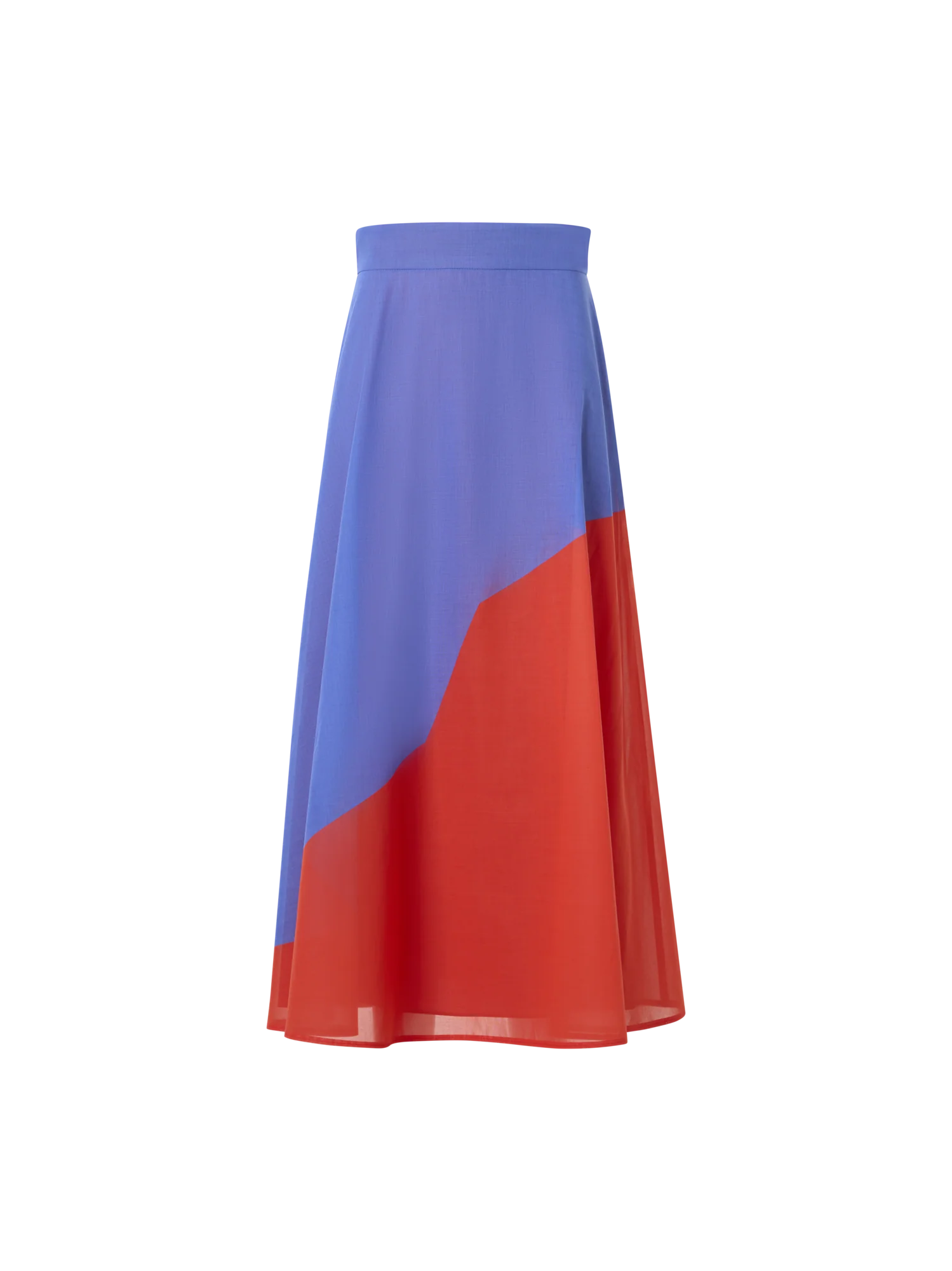 Midi Skirt with High Plains Print - Image 2