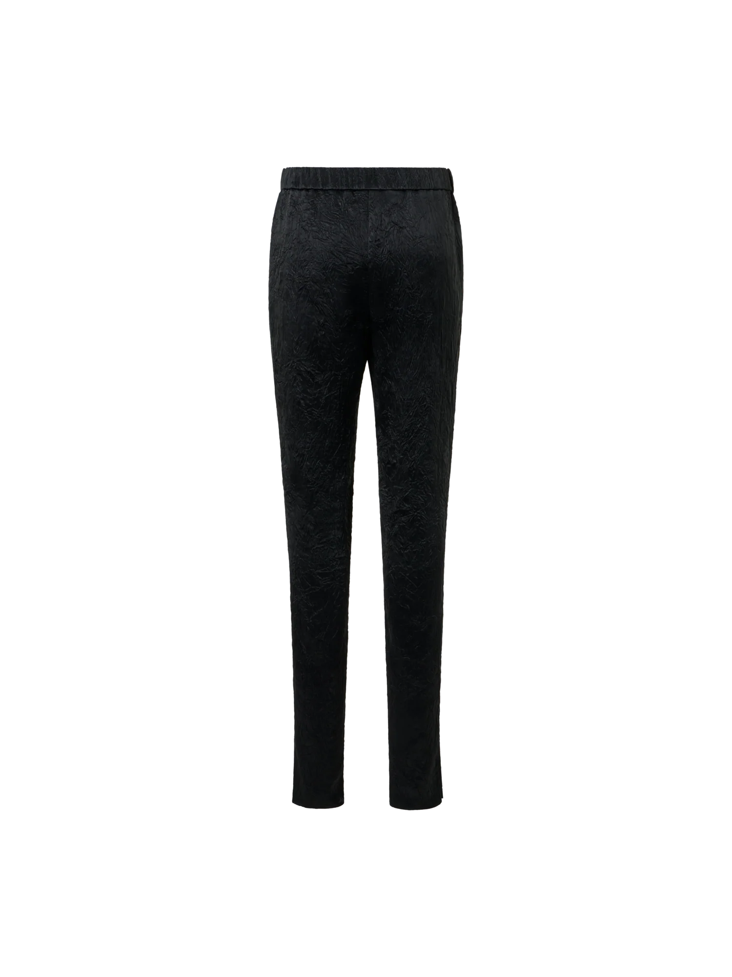 Mike Drawstring Crinkled Satin Jogger Pants - Image 5