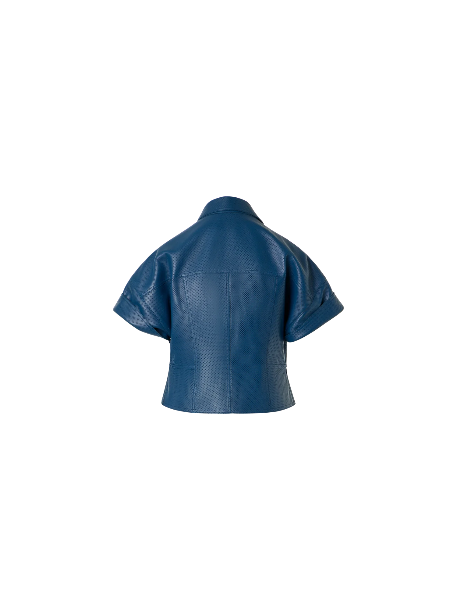 Pin Dot Nappa Leather Zip Jacket - Image 2