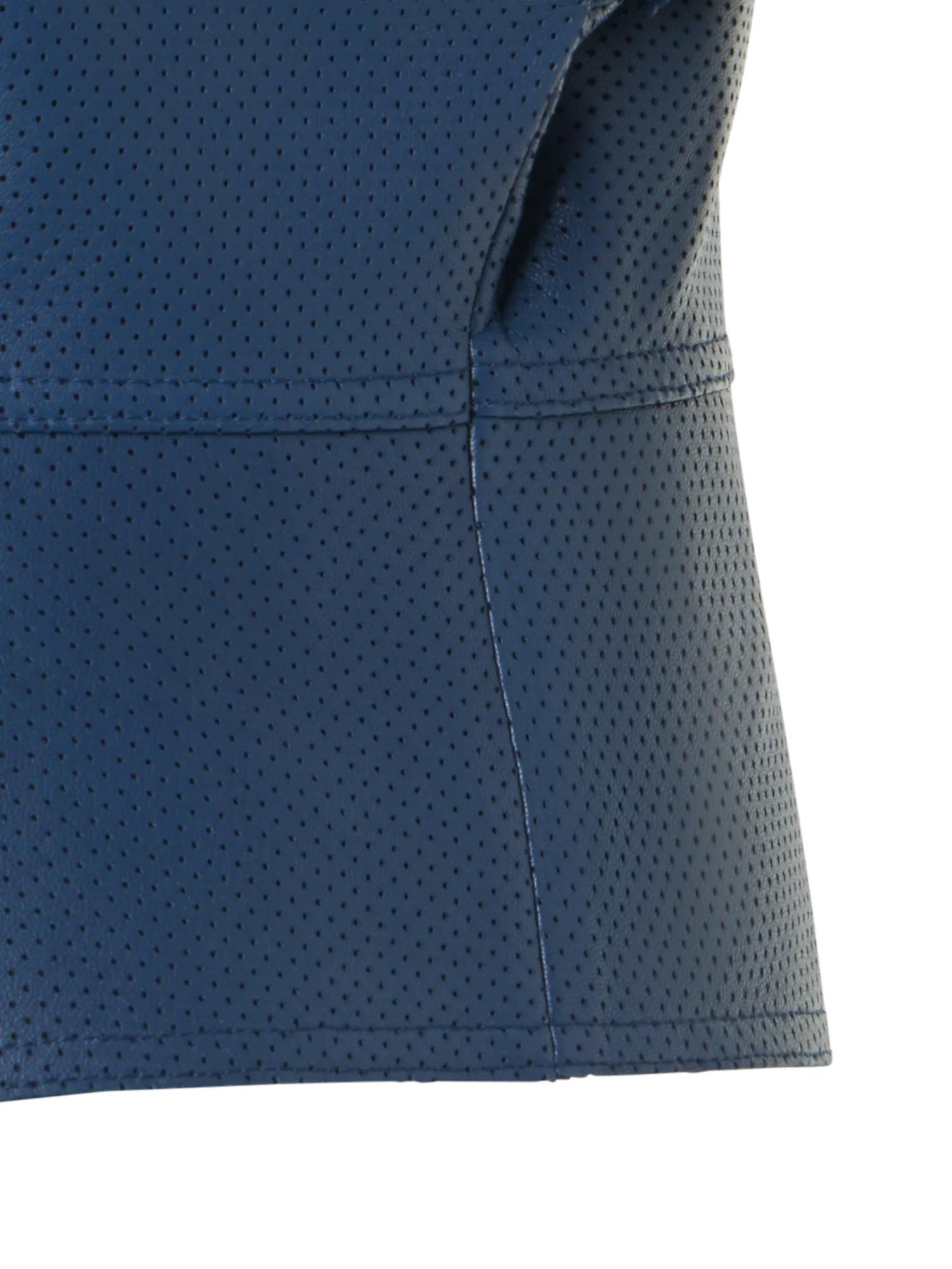 Pin Dot Nappa Leather Zip Jacket - Image 4