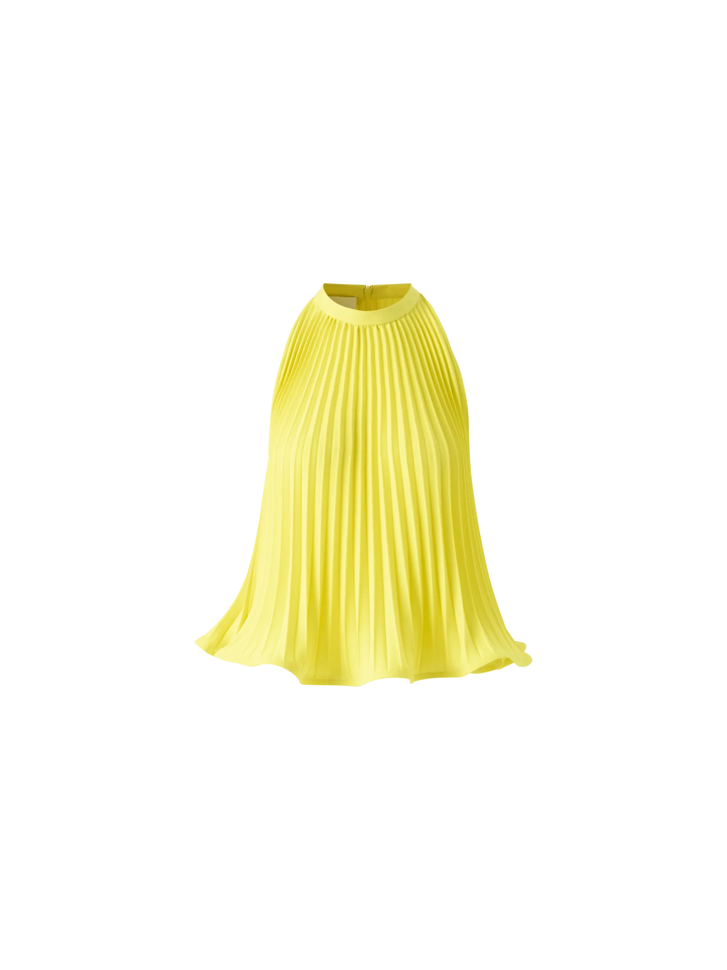 Plissé Crêpe Halter Top