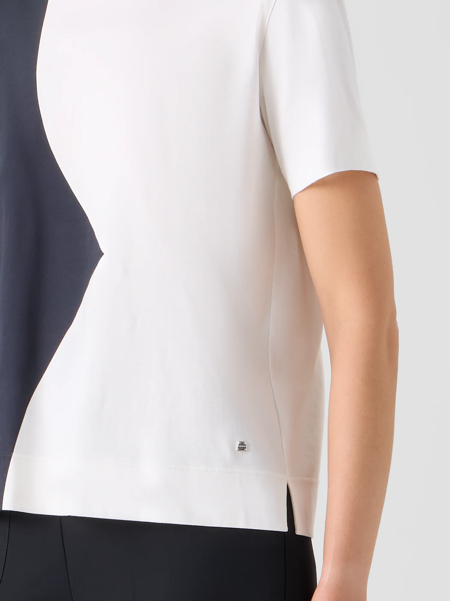 Relaxed Cotton T-Shirt with Cloud Print - Image 5
