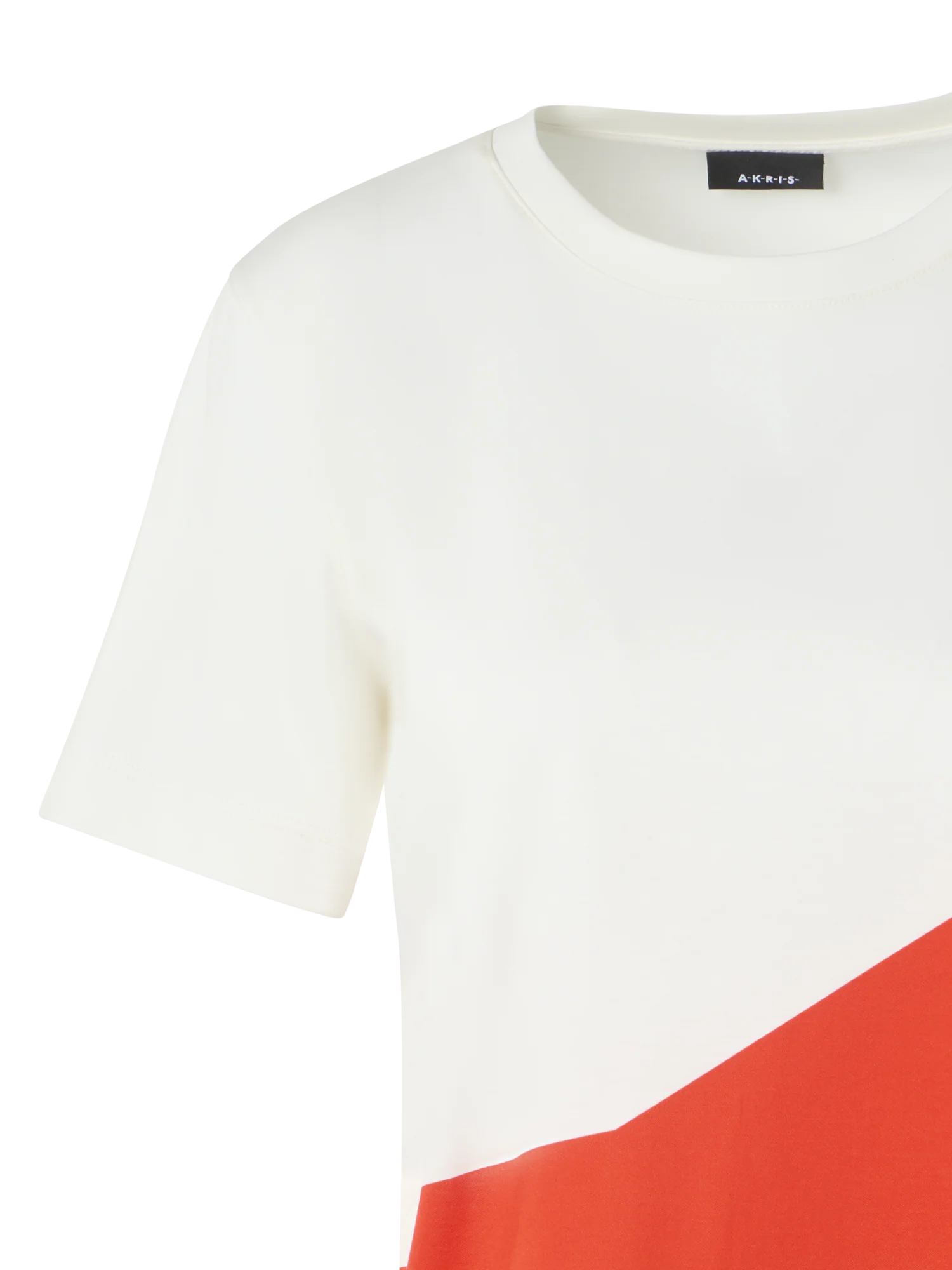 Relaxed Cotton T-Shirt with Polygon Print - Image 4