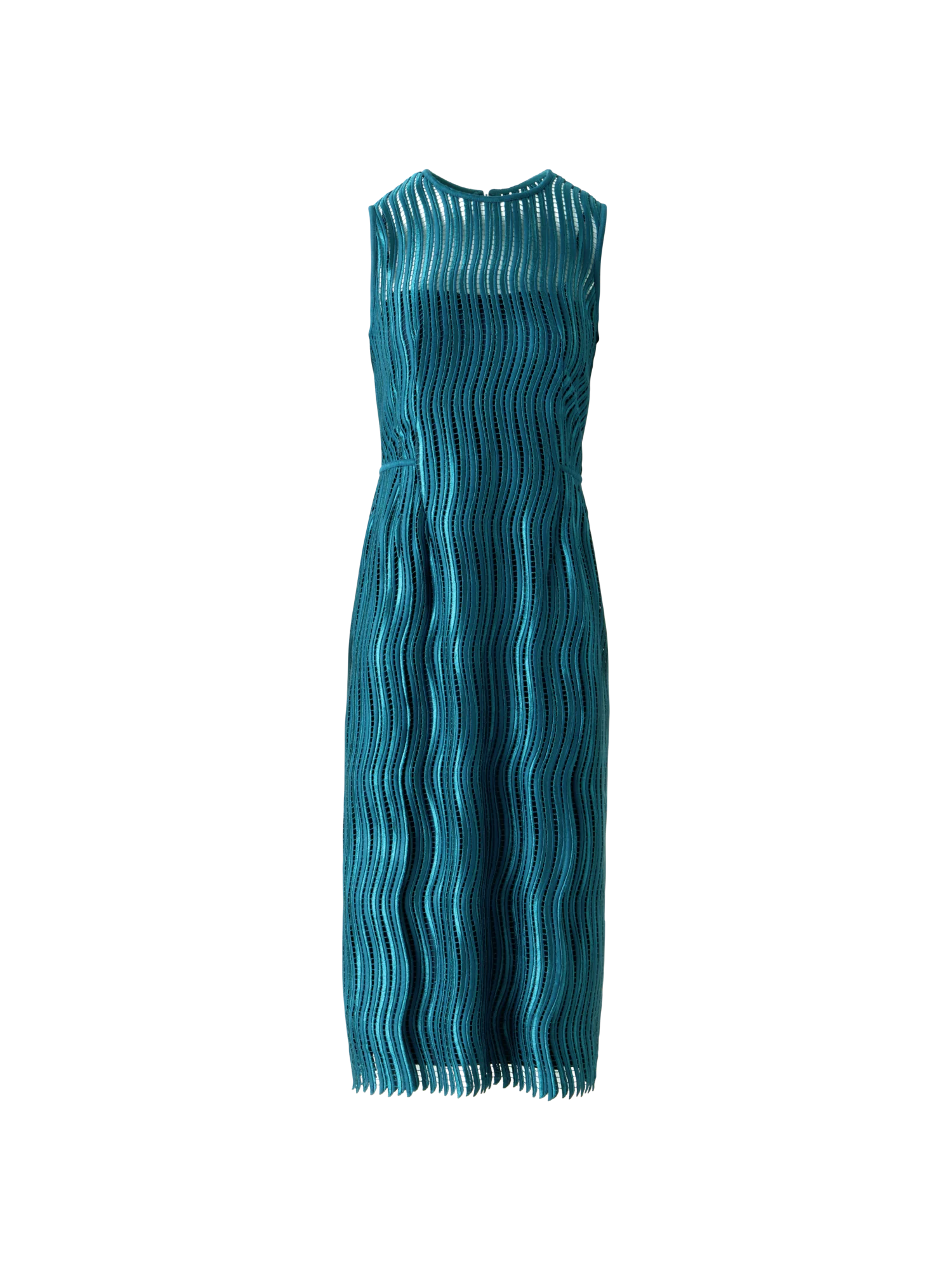 Sheath Dress in Wave Guipure