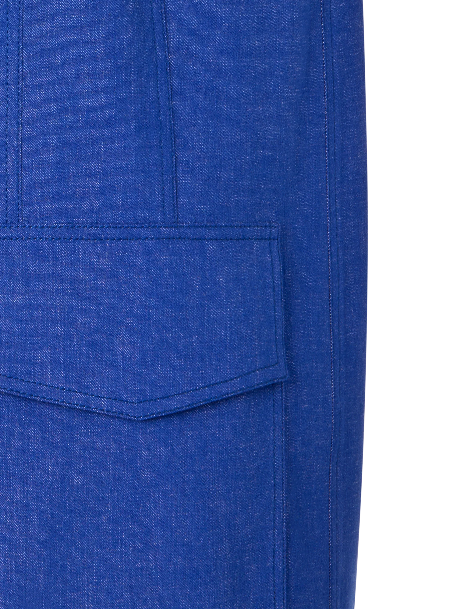 Short Denim Polo Dress - Image 3