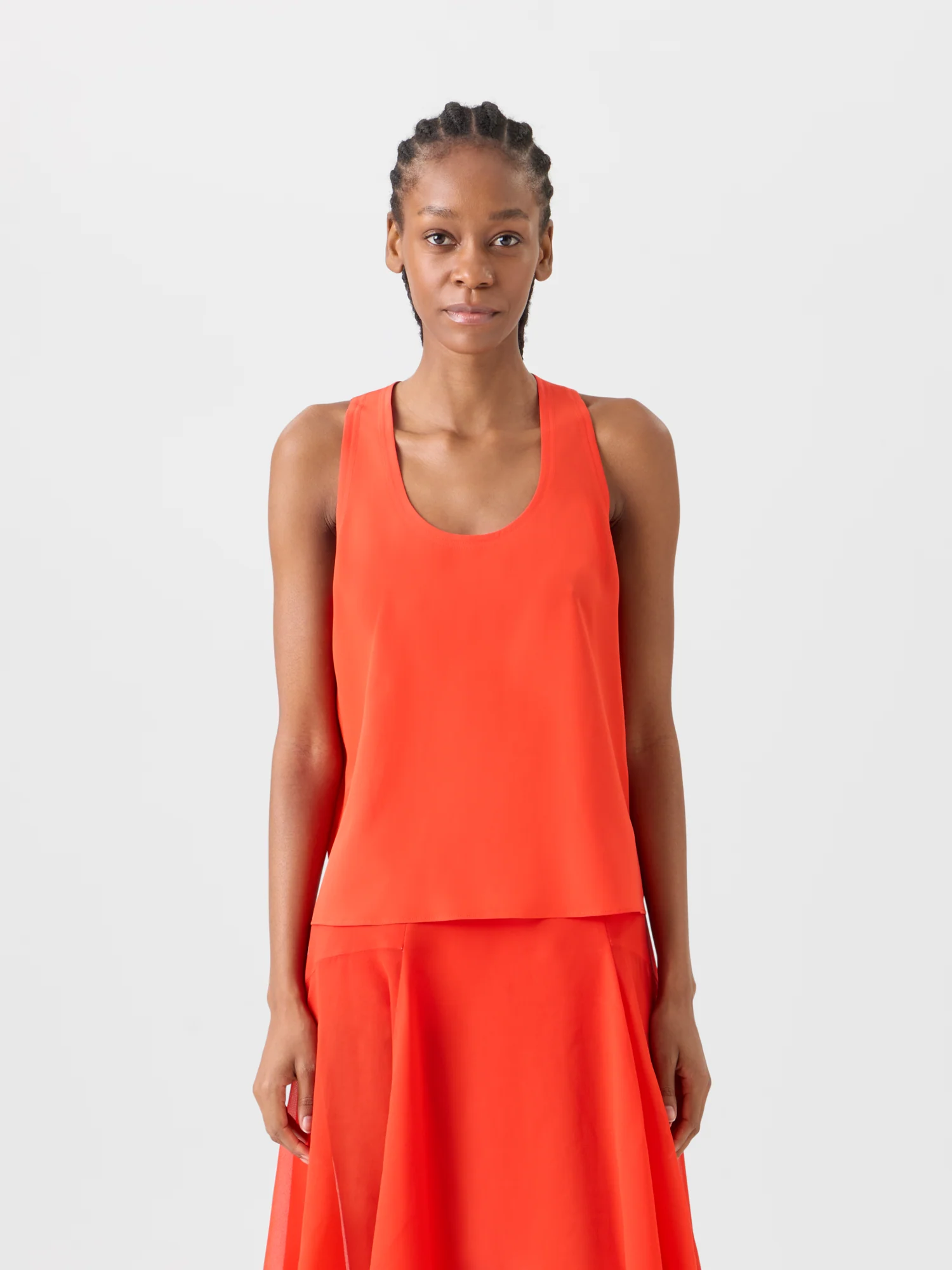 Silk Georgette Tank Top - Image 2