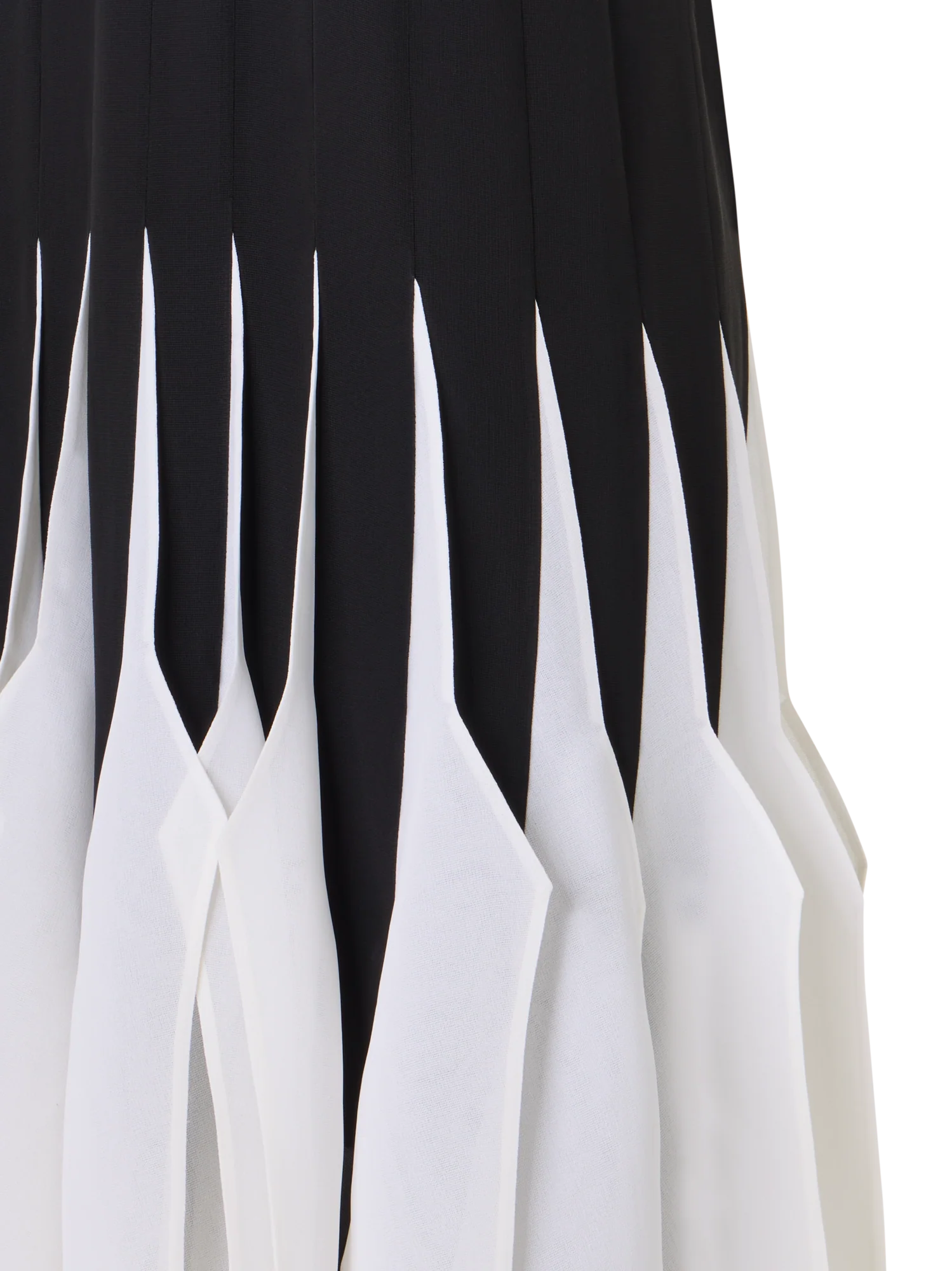 Silk Midi Dress with High Plains Insets - Image 3