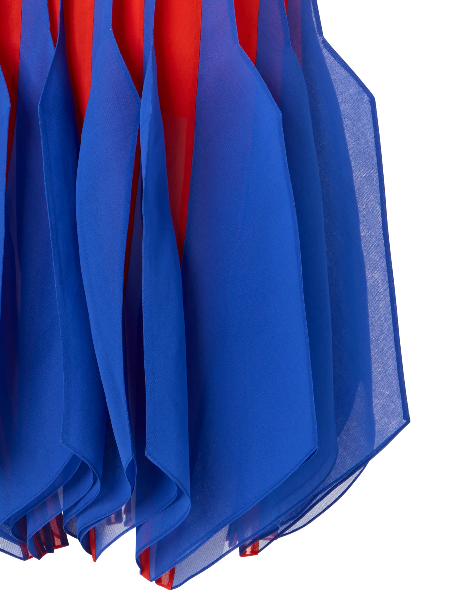 Silk Midi Dress with High Plains Insets - Image 7