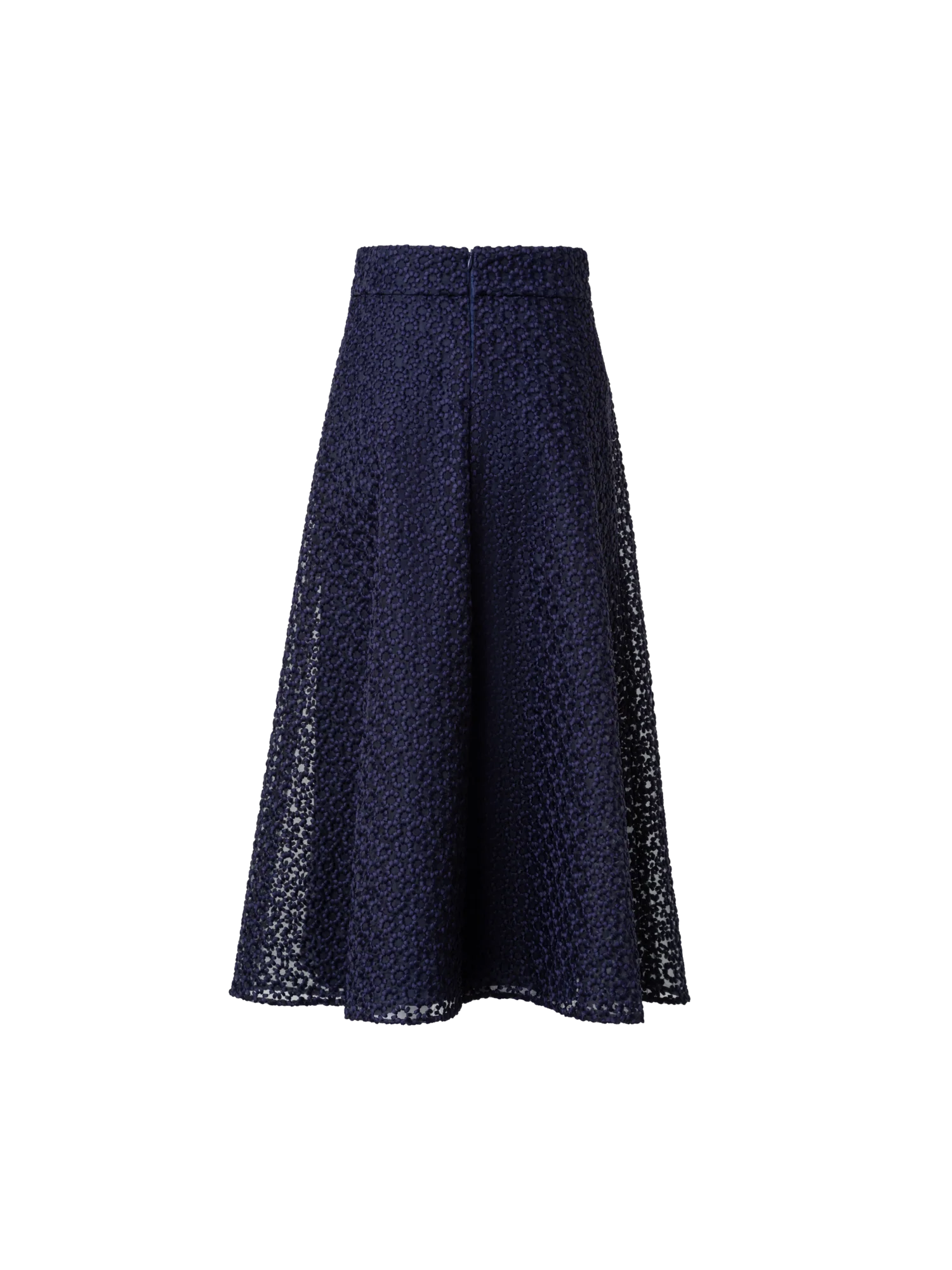 A-Line Skirt with St. Gallen Flower Embroidery