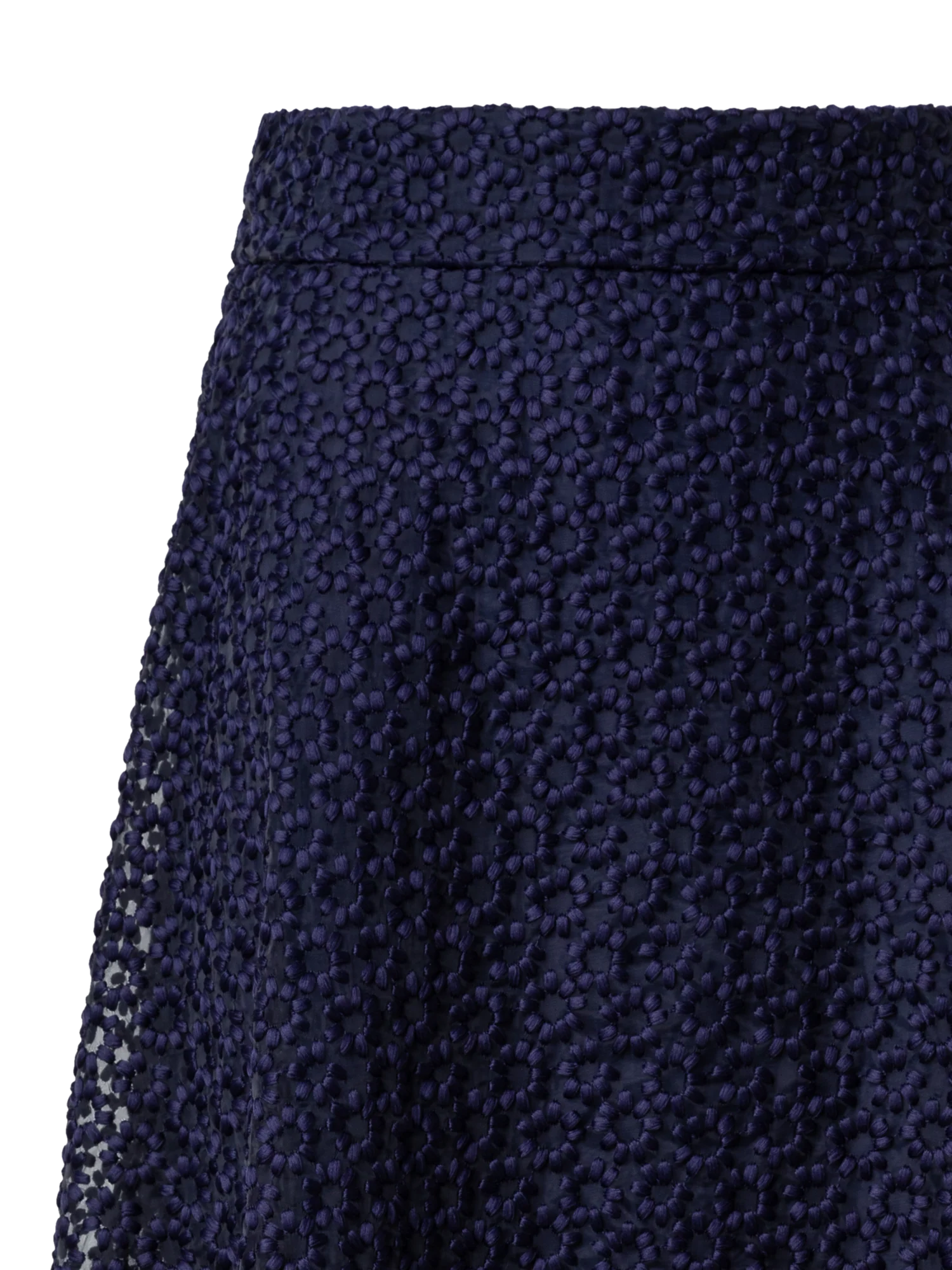 A-Line Skirt with St. Gallen Flower Embroidery - Image 2