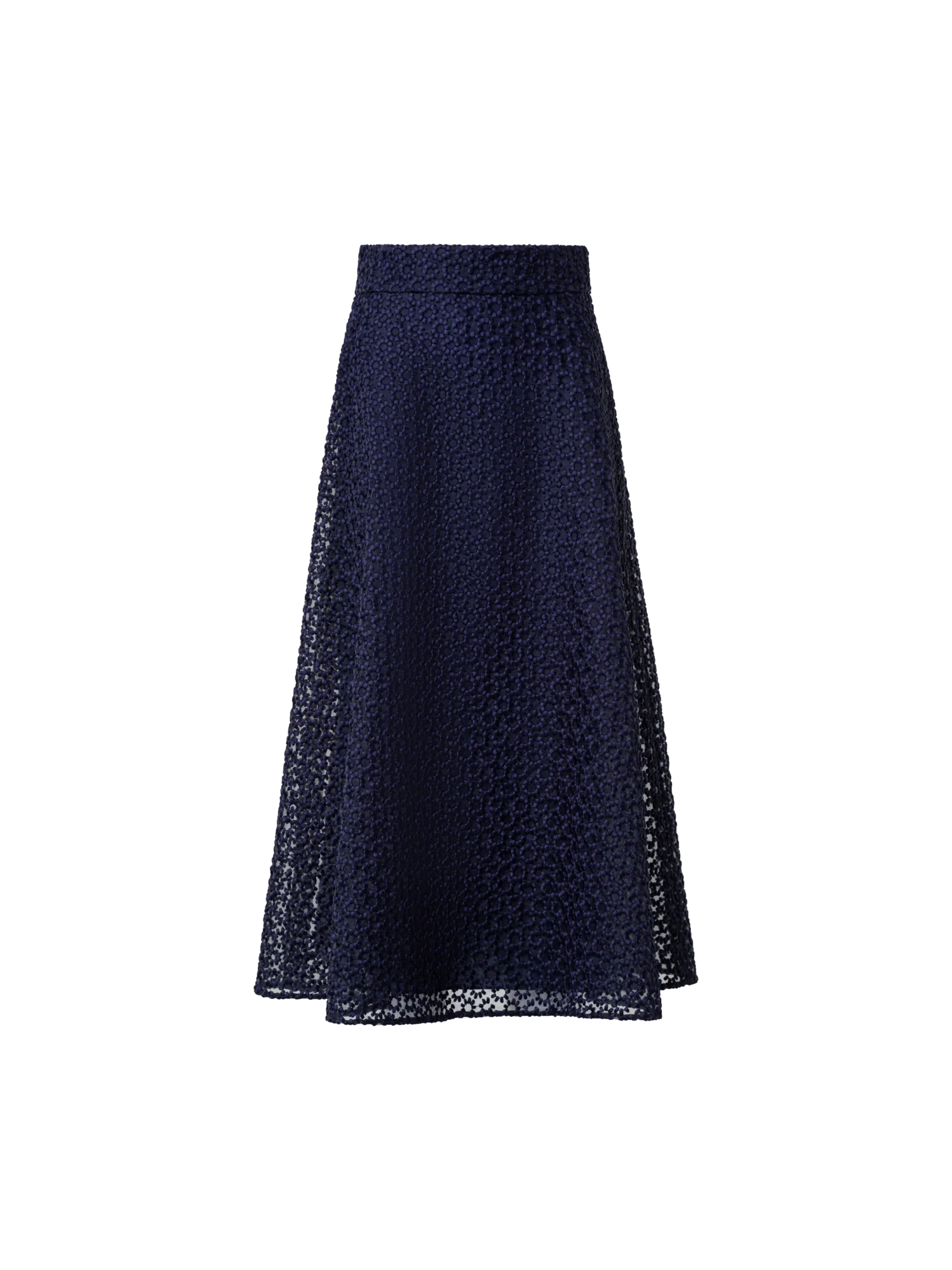 A-Line Skirt with St. Gallen Flower Embroidery - Image 4