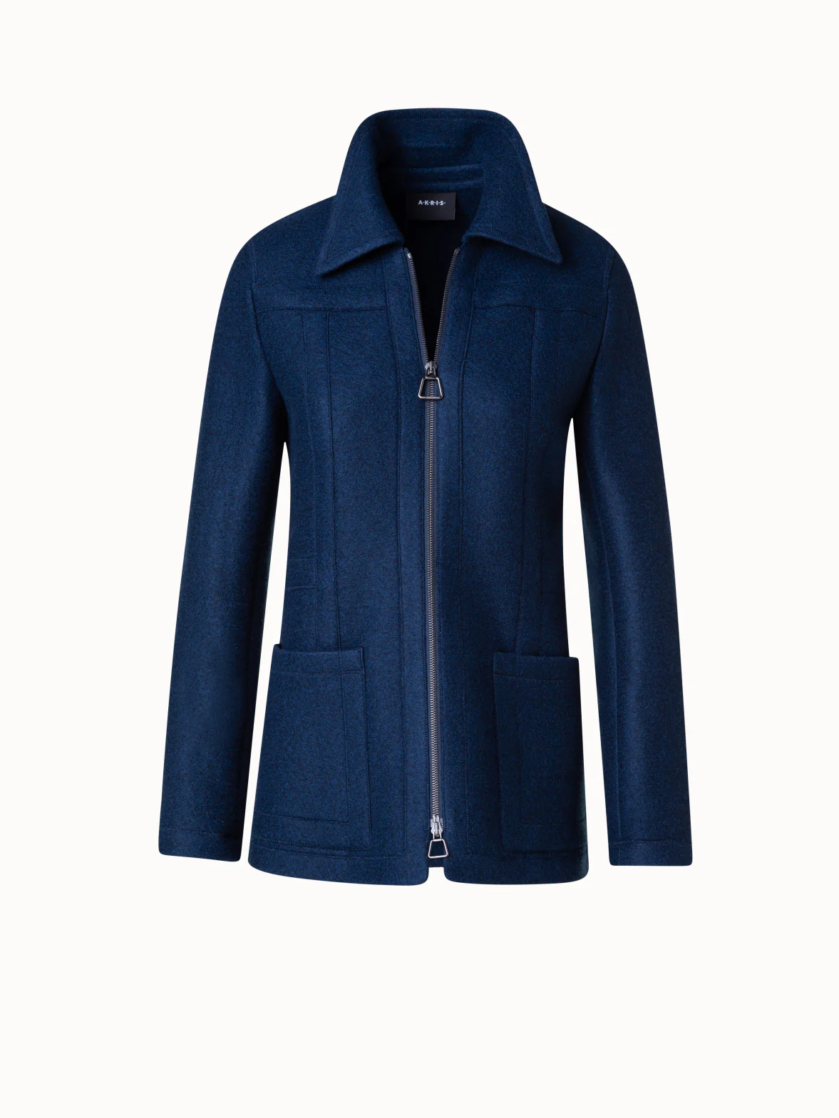 Tailored Cashmere Collared Jacket - Image 3