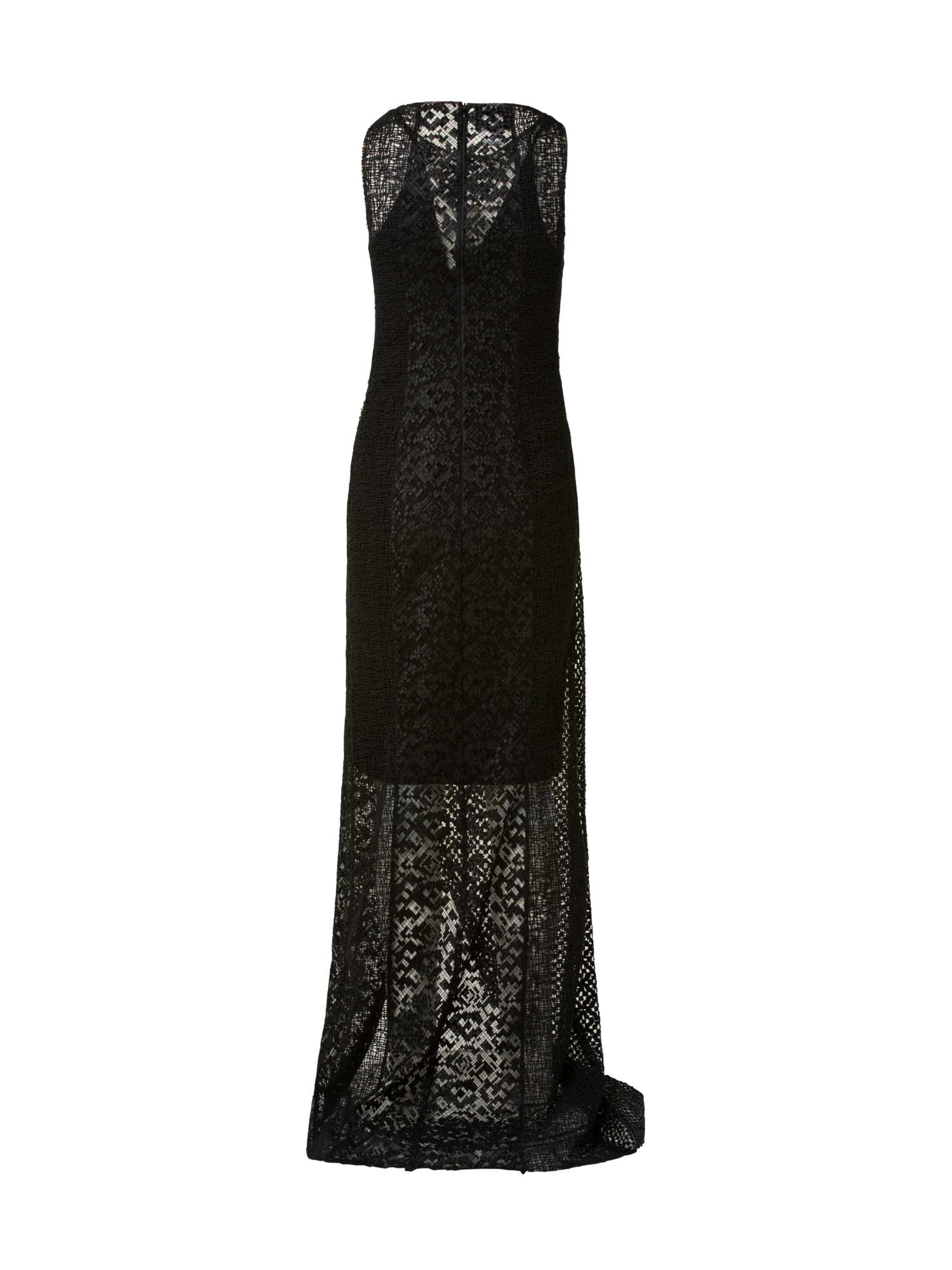 Techno Embroidery Patchwork Apron Gown - Image 3