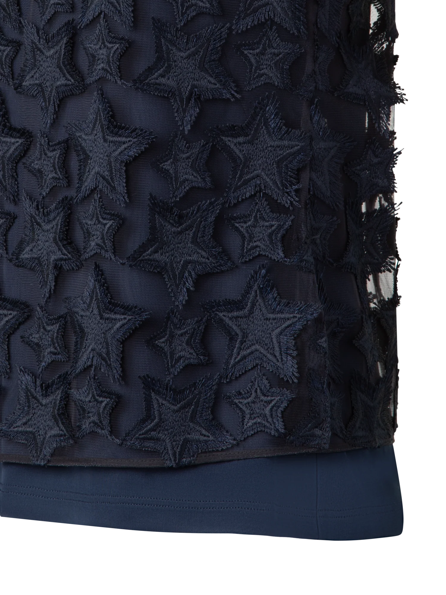Top with 3D Star Embroidery - Image 3