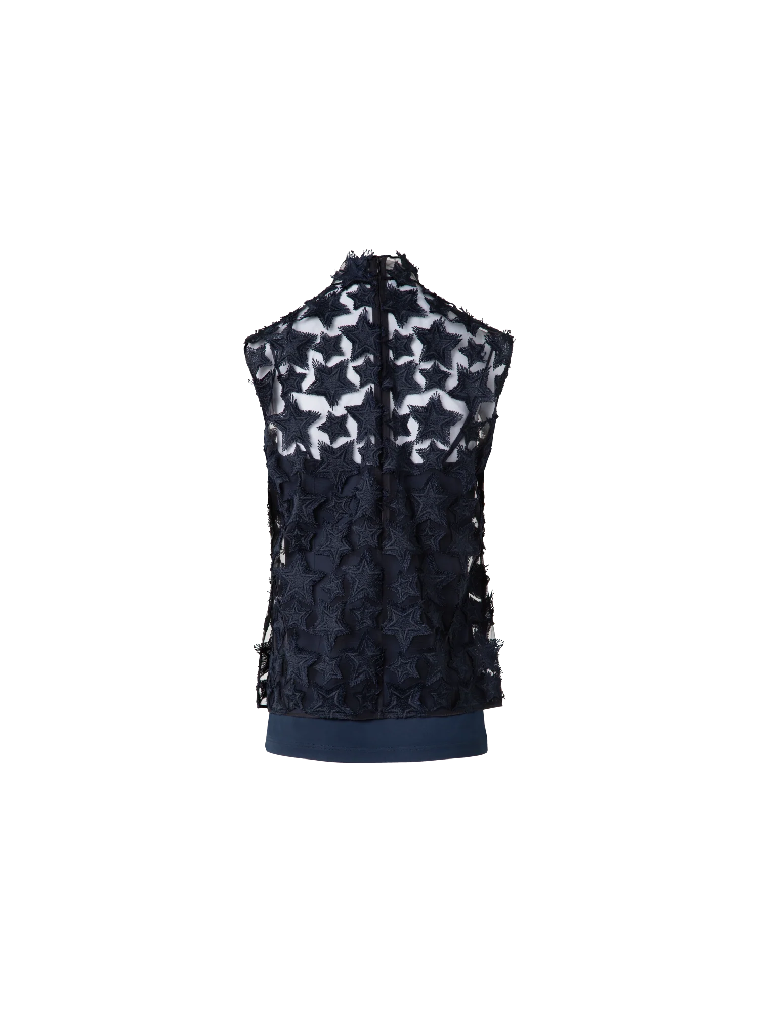 Top with 3D Star Embroidery - Image 4