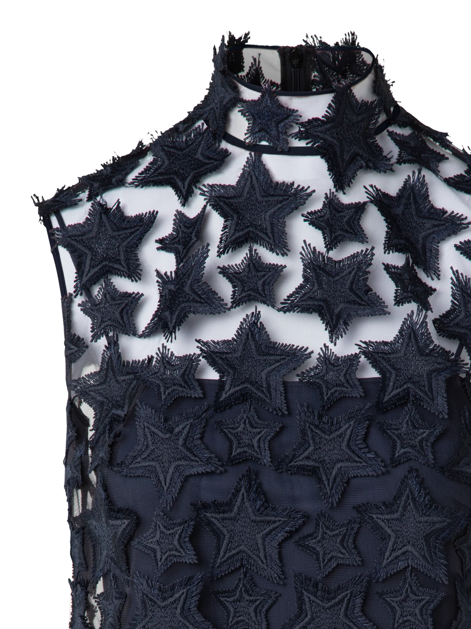 Top with 3D Star Embroidery - Image 5