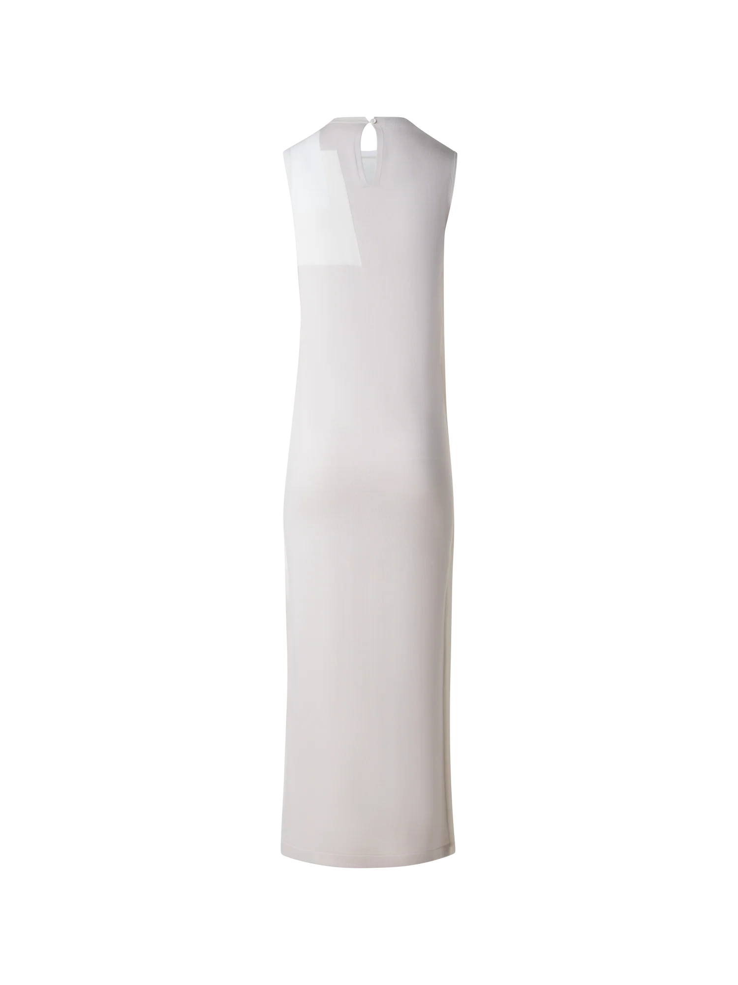 Tube Knit Dress in Trapezoid Intarsia - Image 3