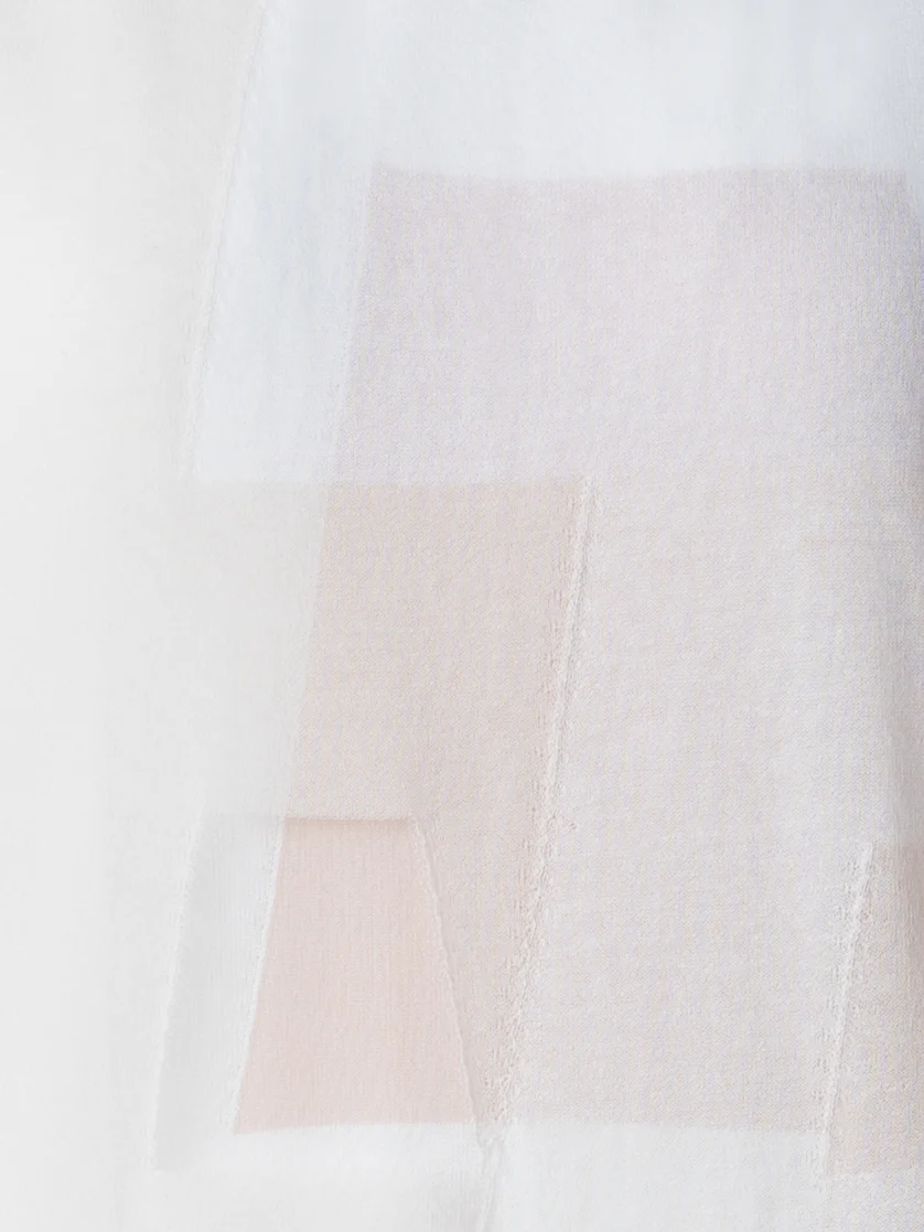 Tube Knit Dress in Trapezoid Intarsia - Image 5