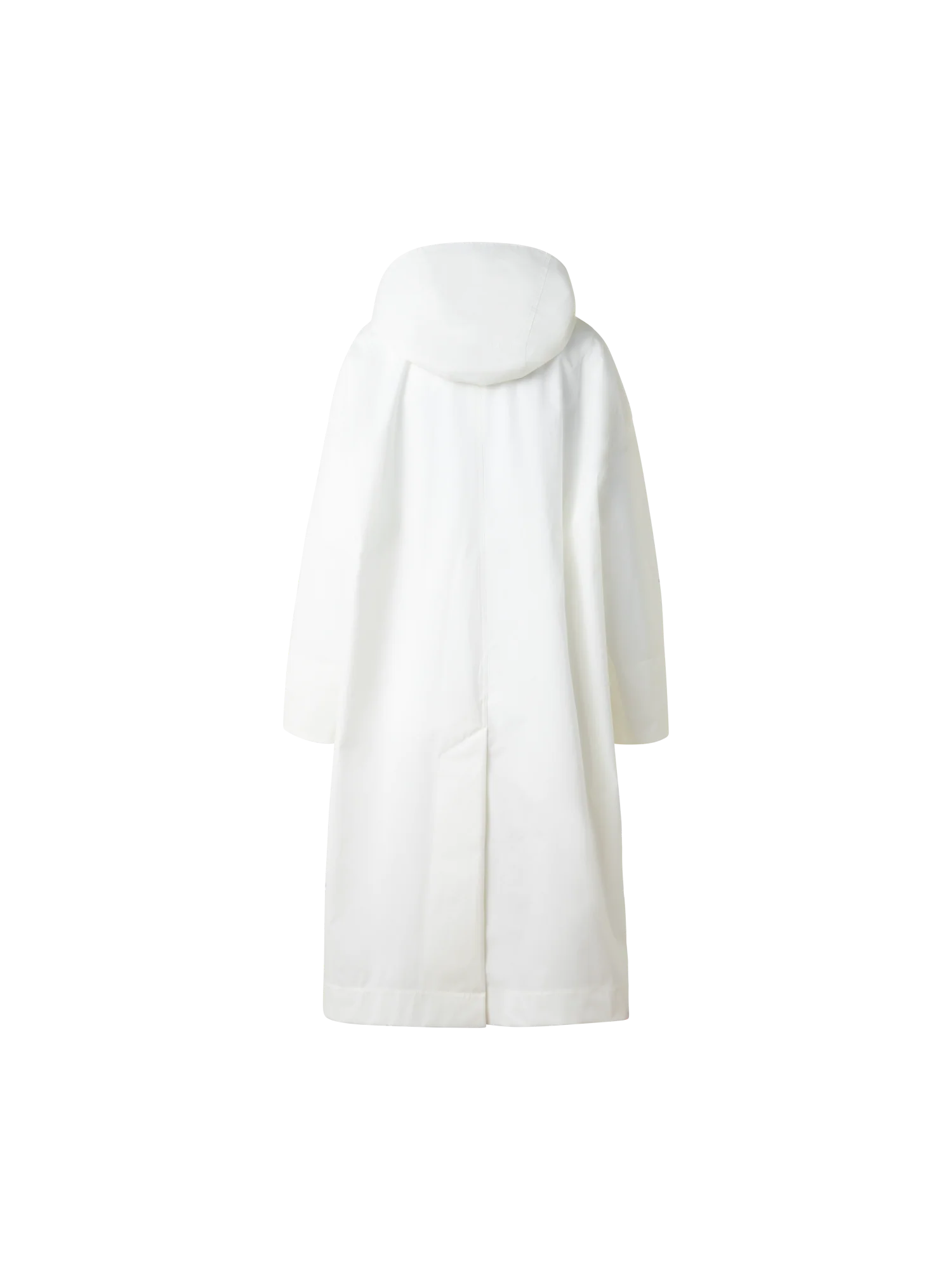 Water Repellent Parka in Cotton Blend with Hood - Image 4