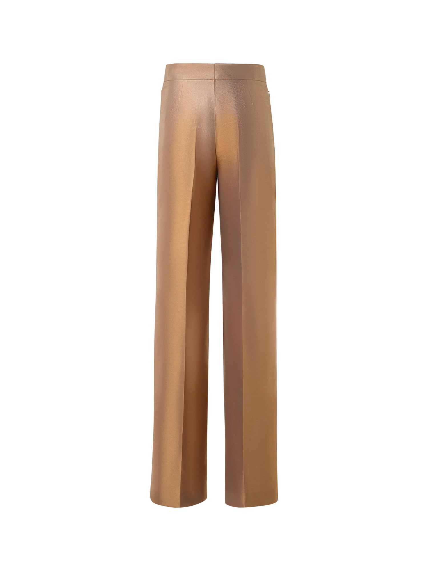 Wide Cotton and Lurex Pants - Image 4