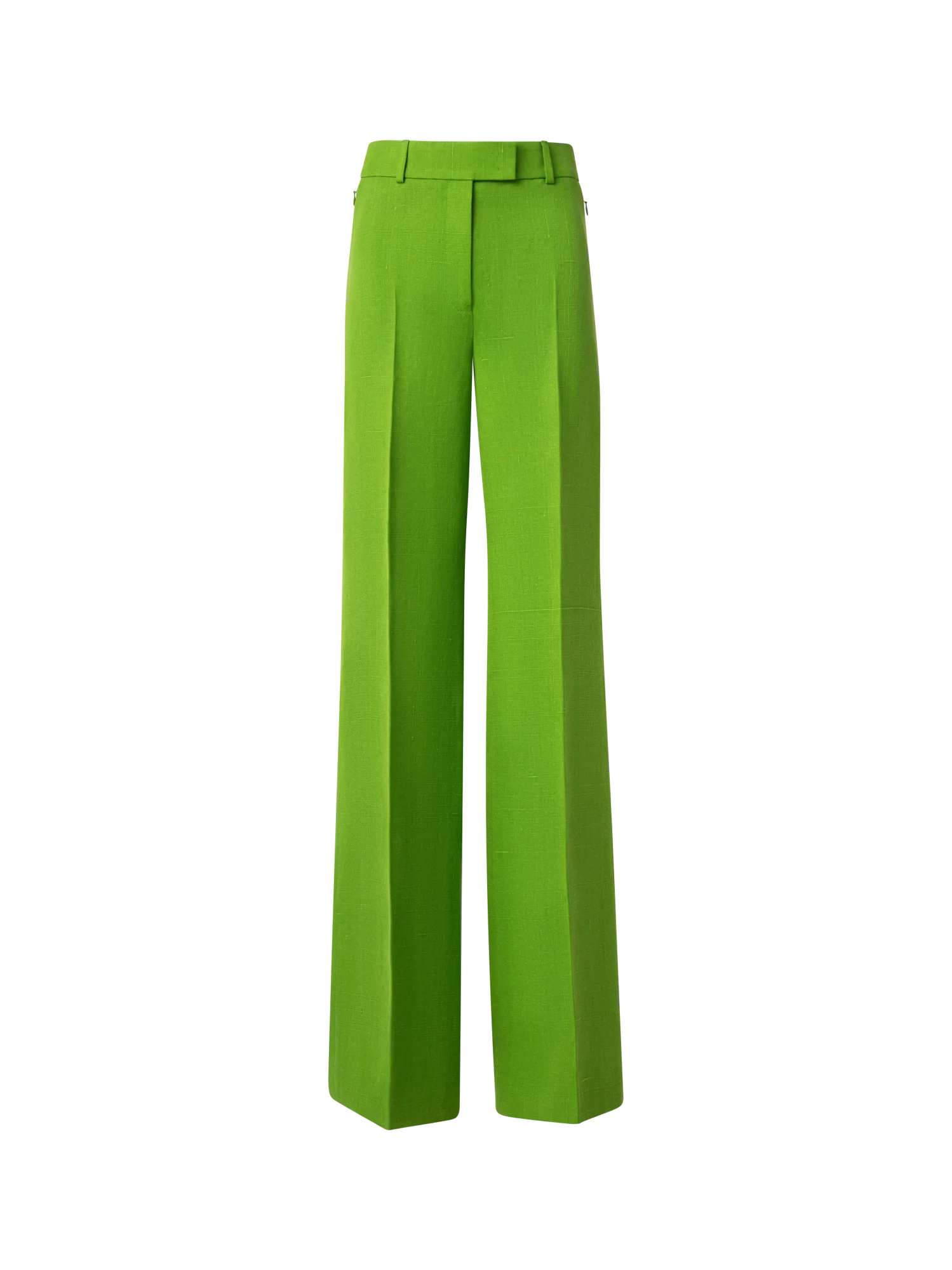 Wide Silk Shantung Pants