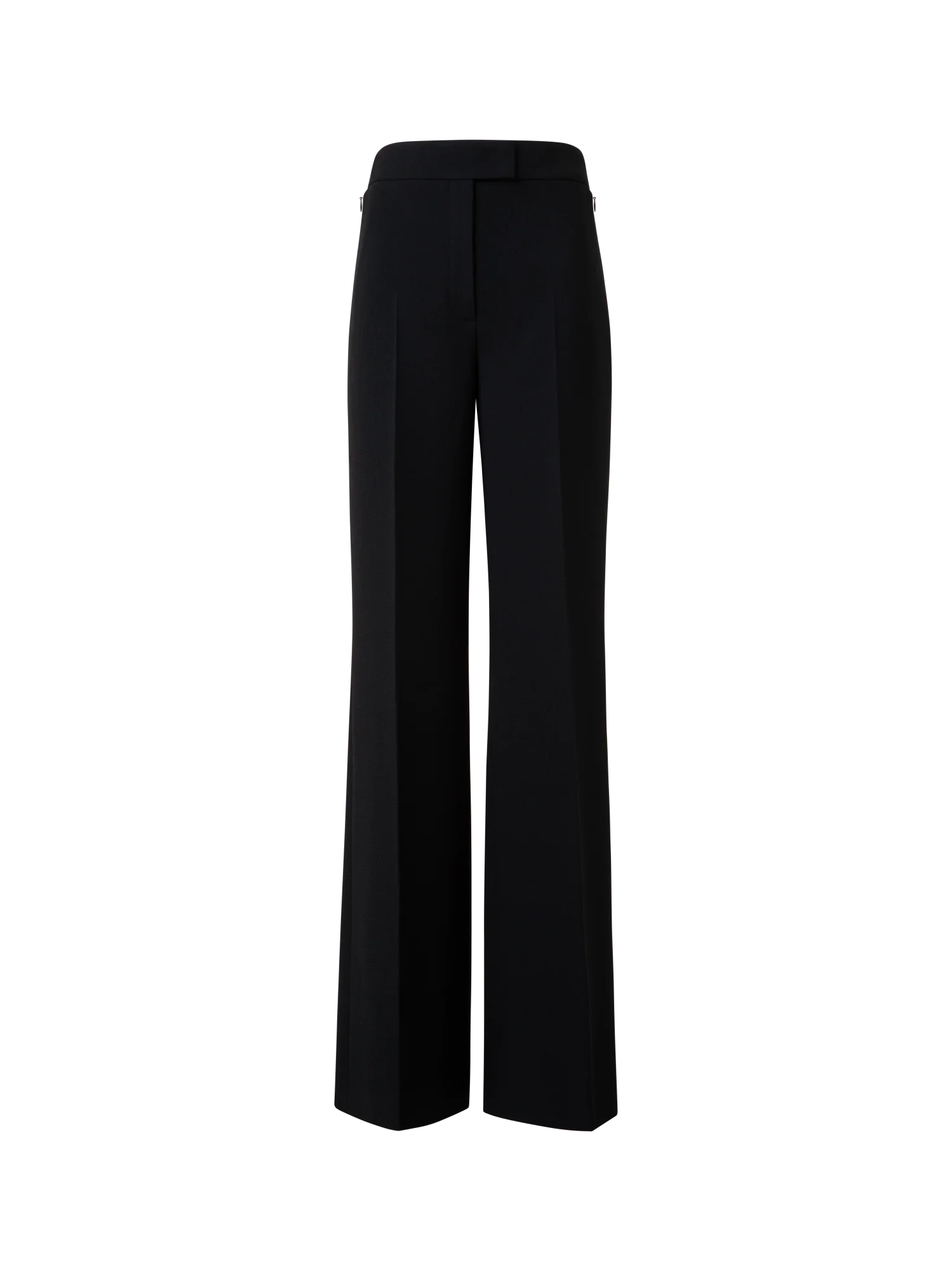 Wide Wool Double-Face Pants