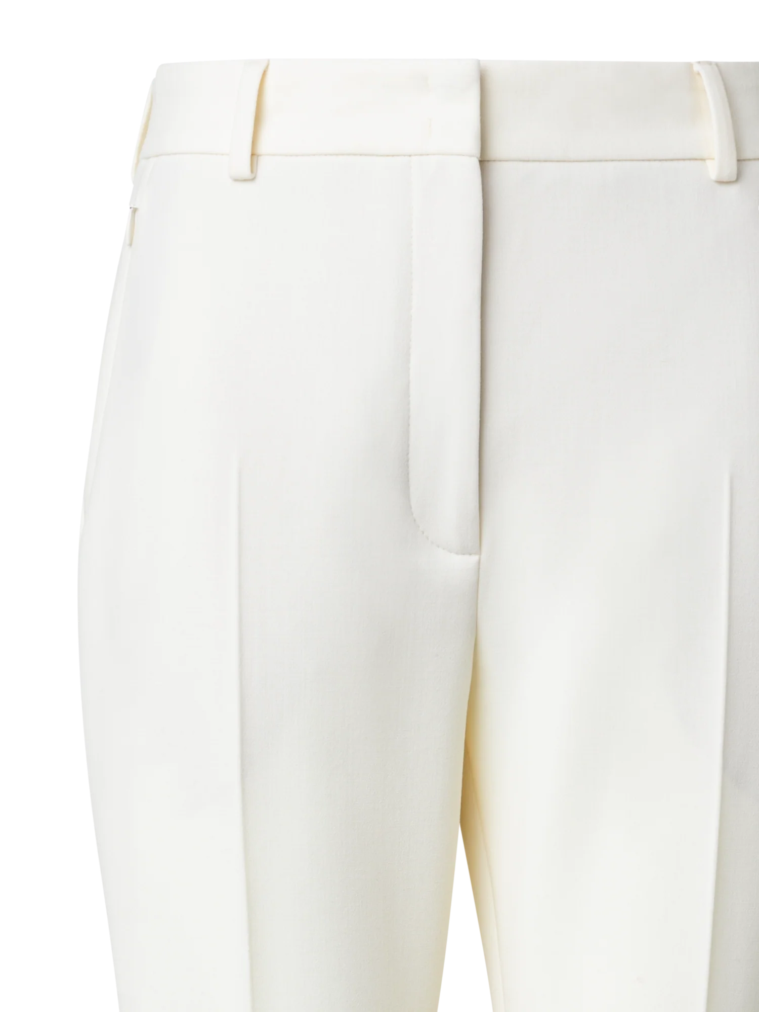 Bootcut Wool Stretch Double-Face Pants - Image 3